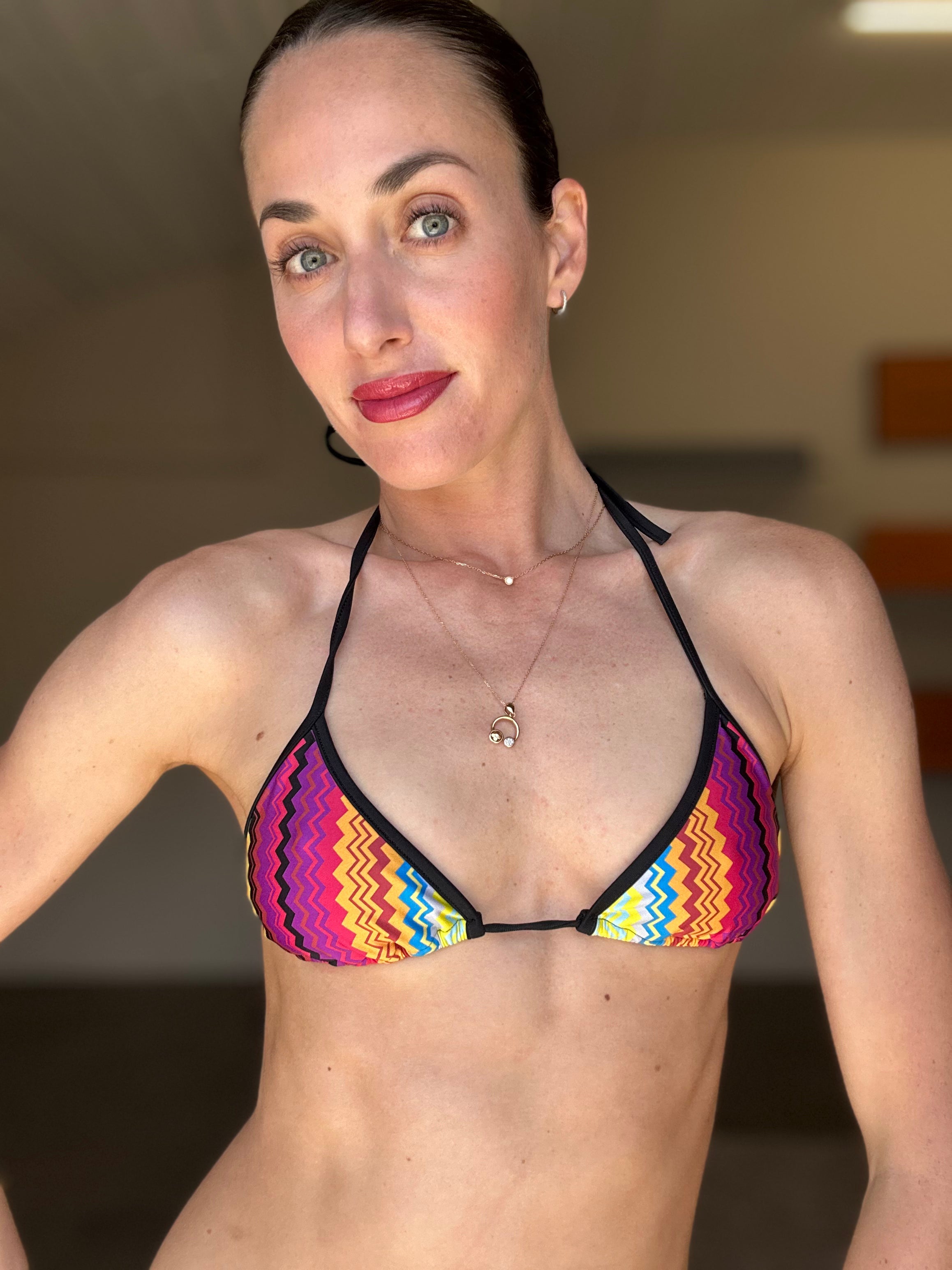 MISSONI Chevron Bikini Set (38/As New)