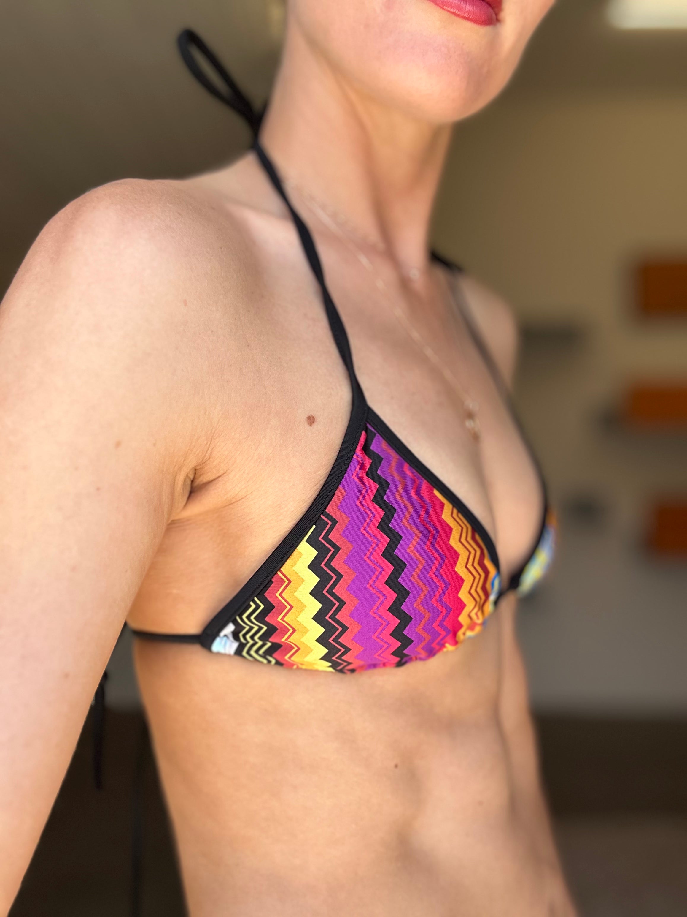 MISSONI Chevron Bikini Set (38/As New)