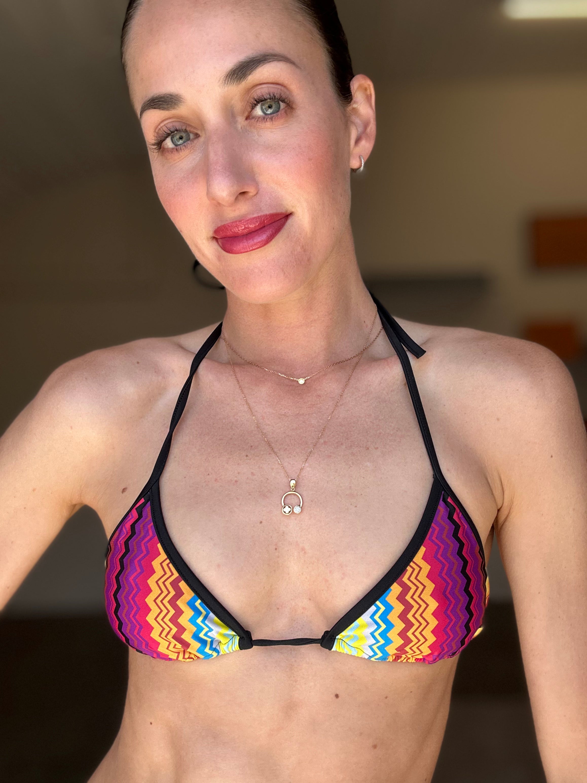 MISSONI Chevron Bikini Set (38/As New)