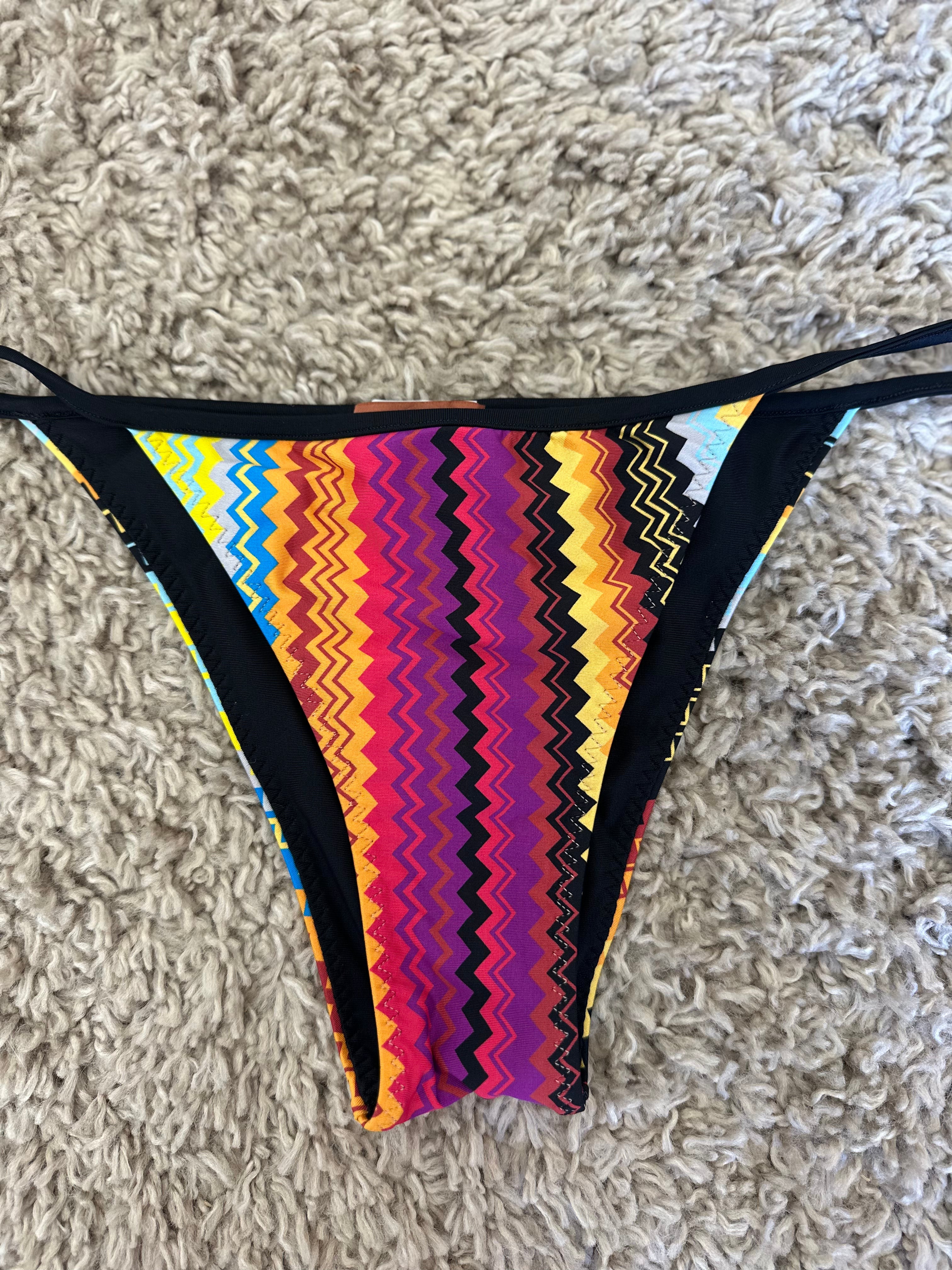 MISSONI Chevron Bikini Set (38/As New)