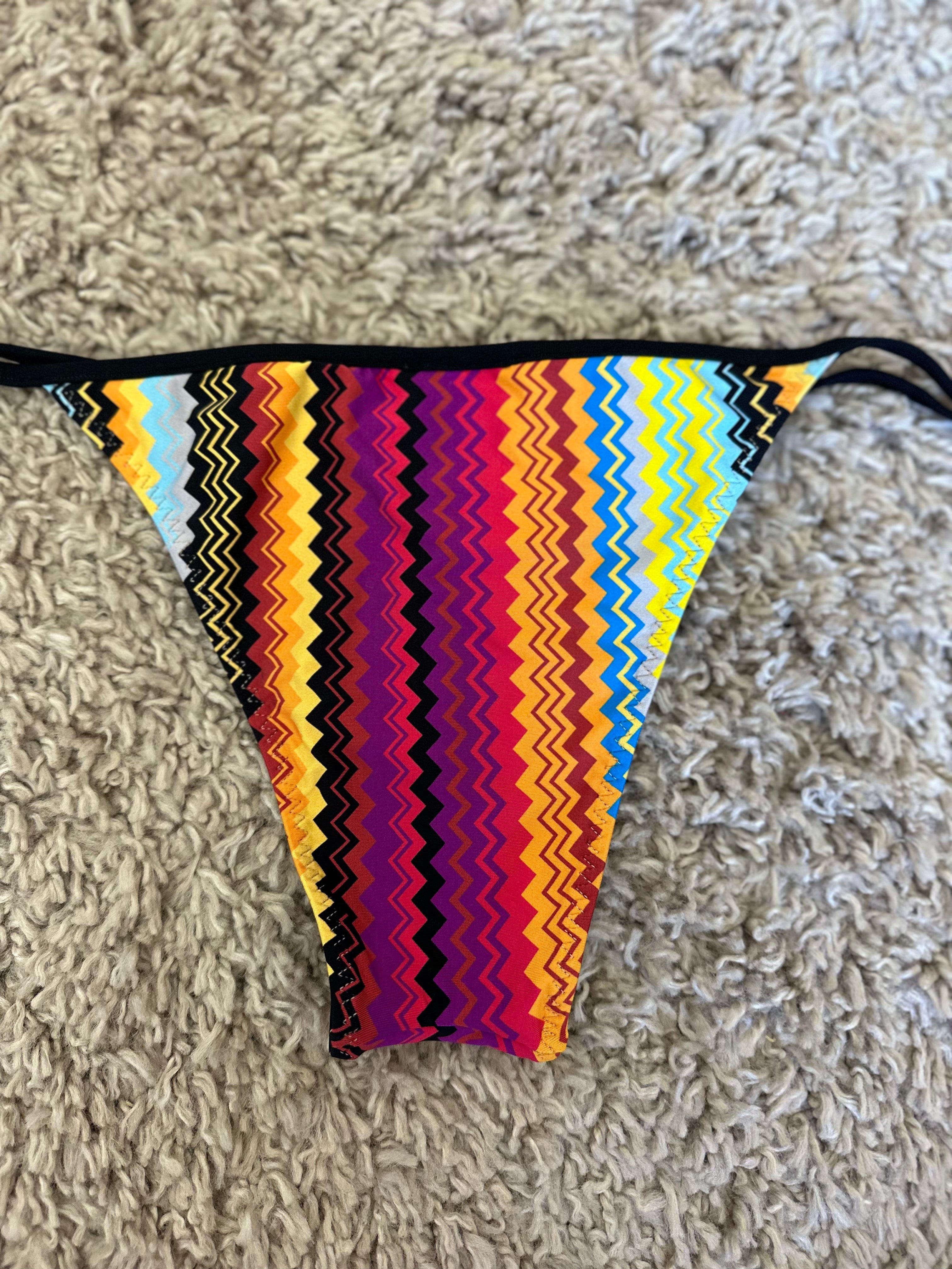 MISSONI Chevron Bikini Set (38/As New)