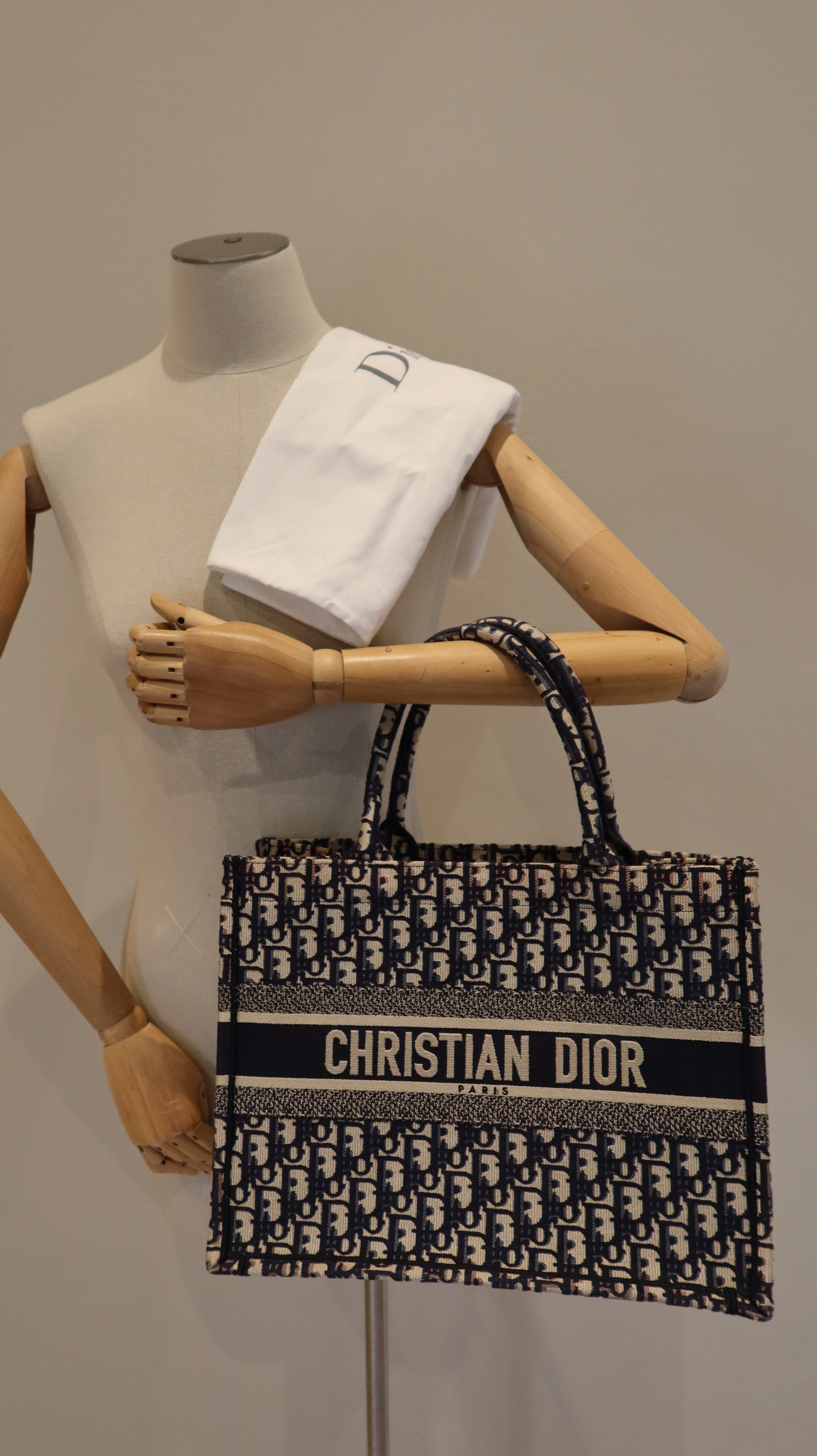 Christian Dior Book Tote