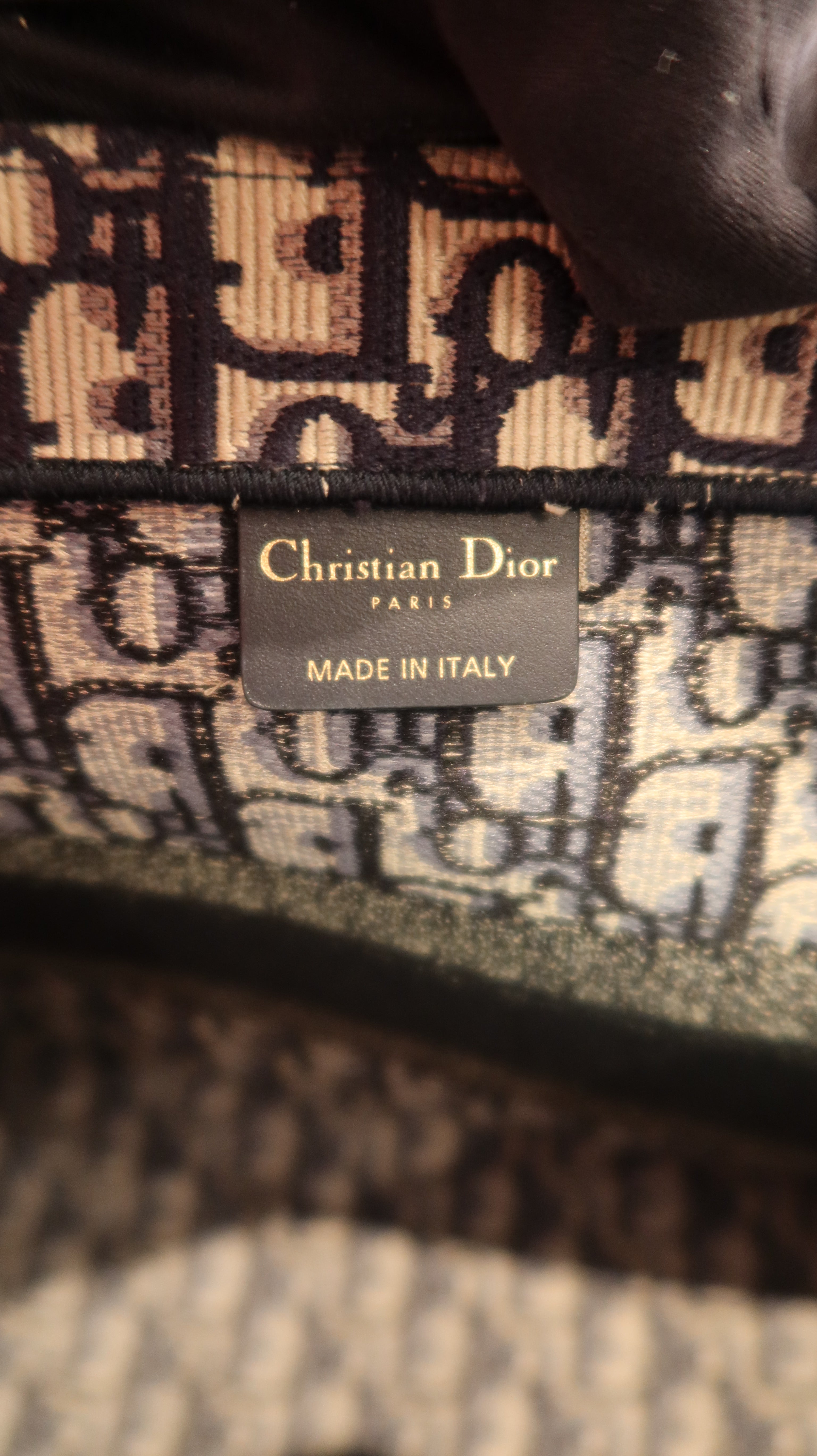 Christian Dior Book Tote