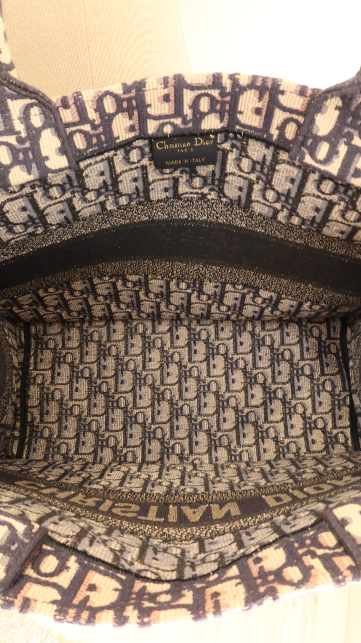 Christian Dior Book Tote