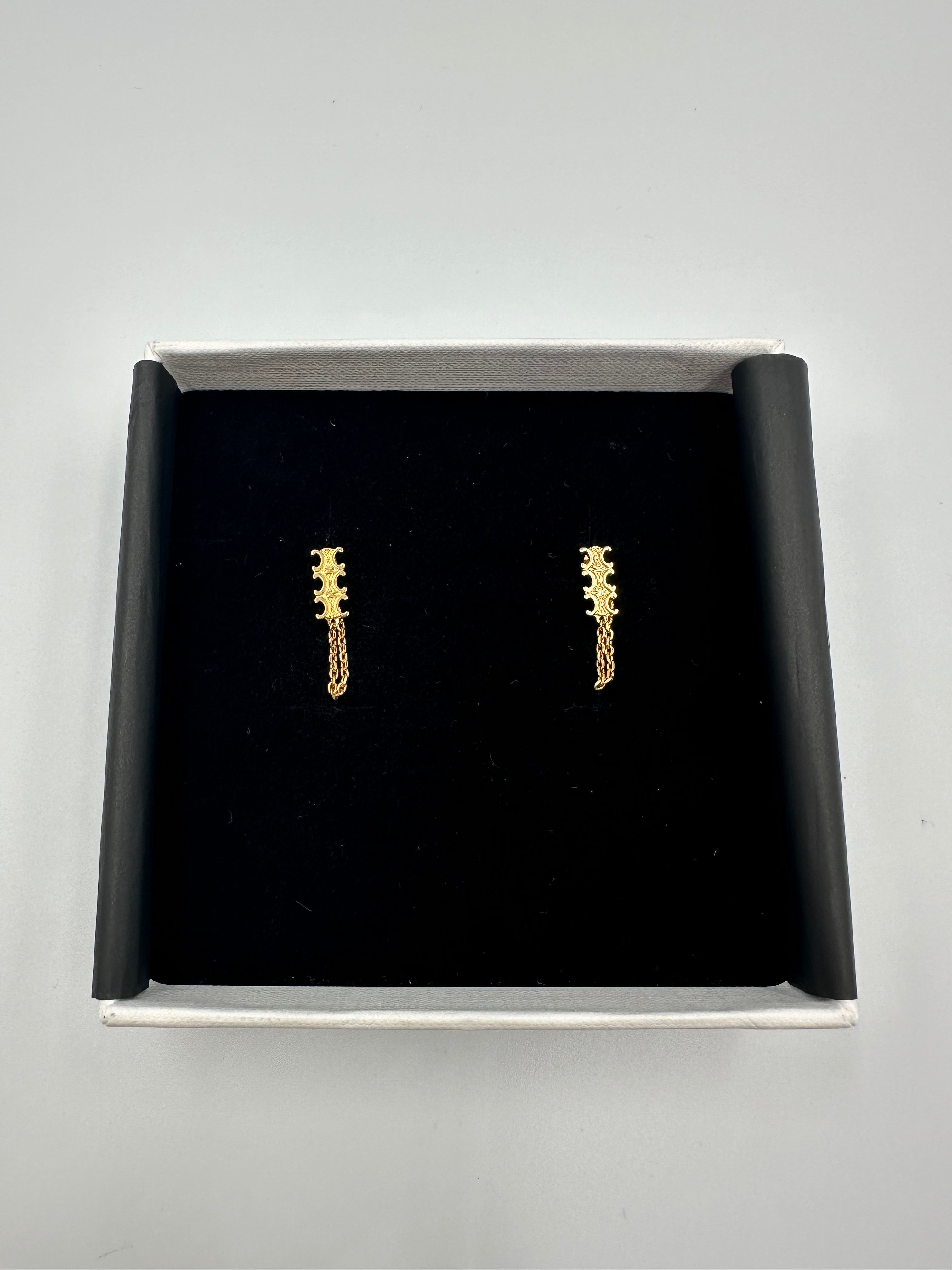 Celine Triomphe Earrings