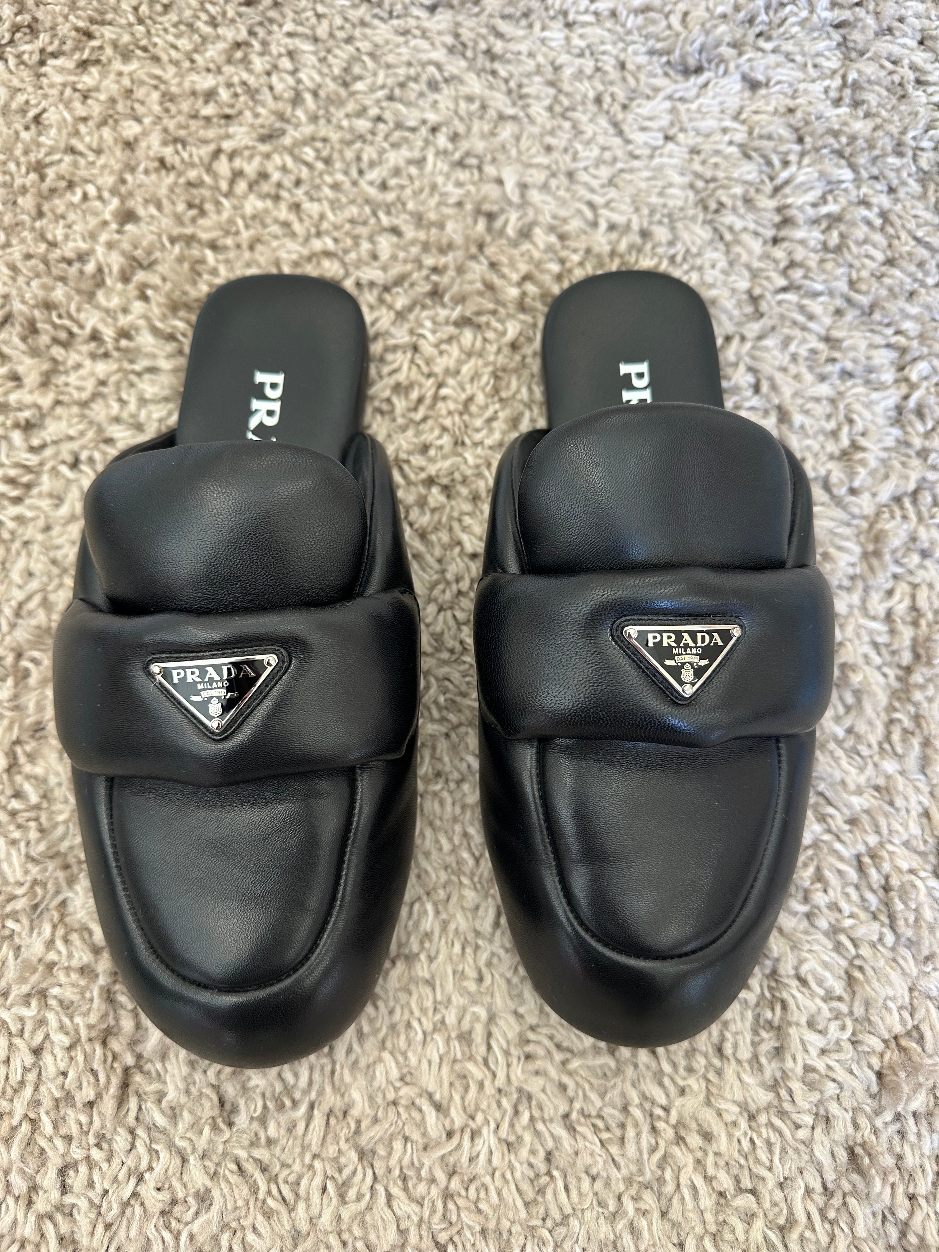 Prada Padded Slippers (EU37)