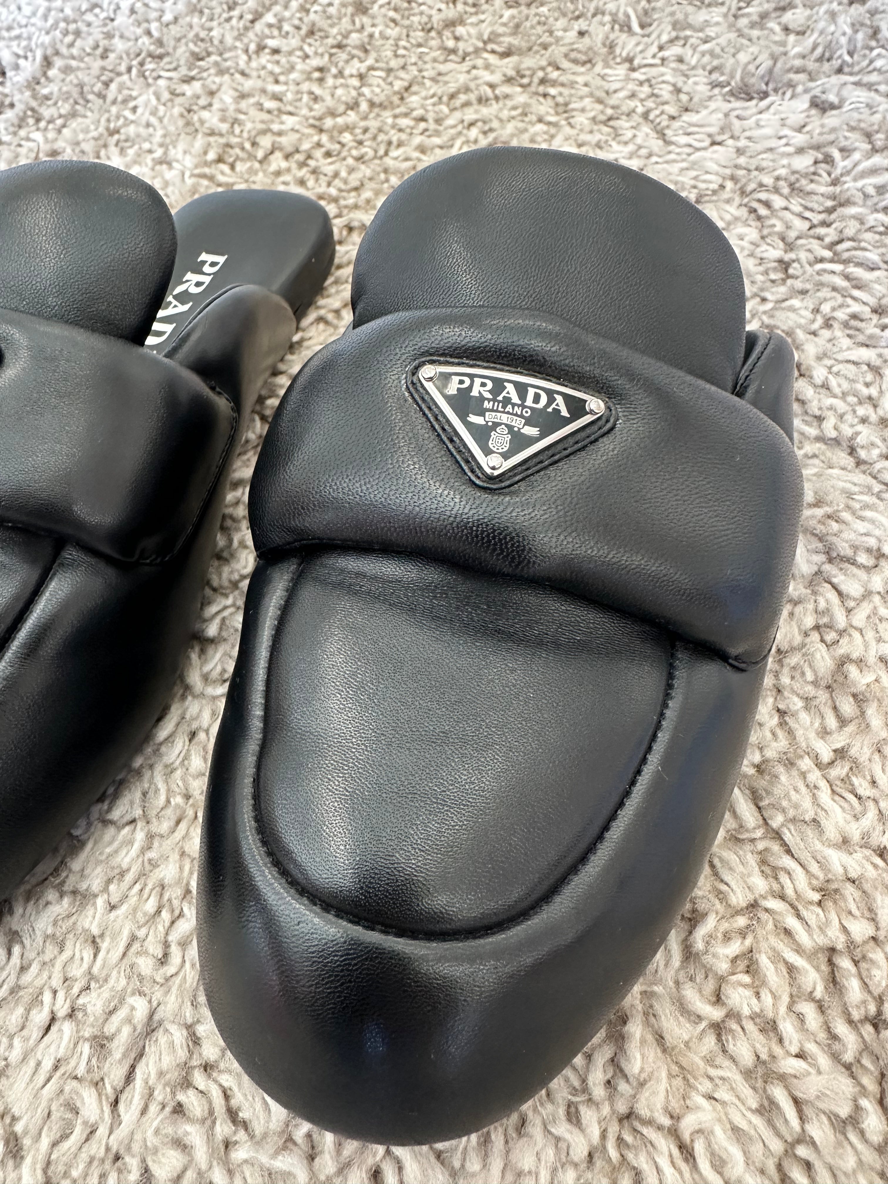 Prada Padded Slippers (EU37)