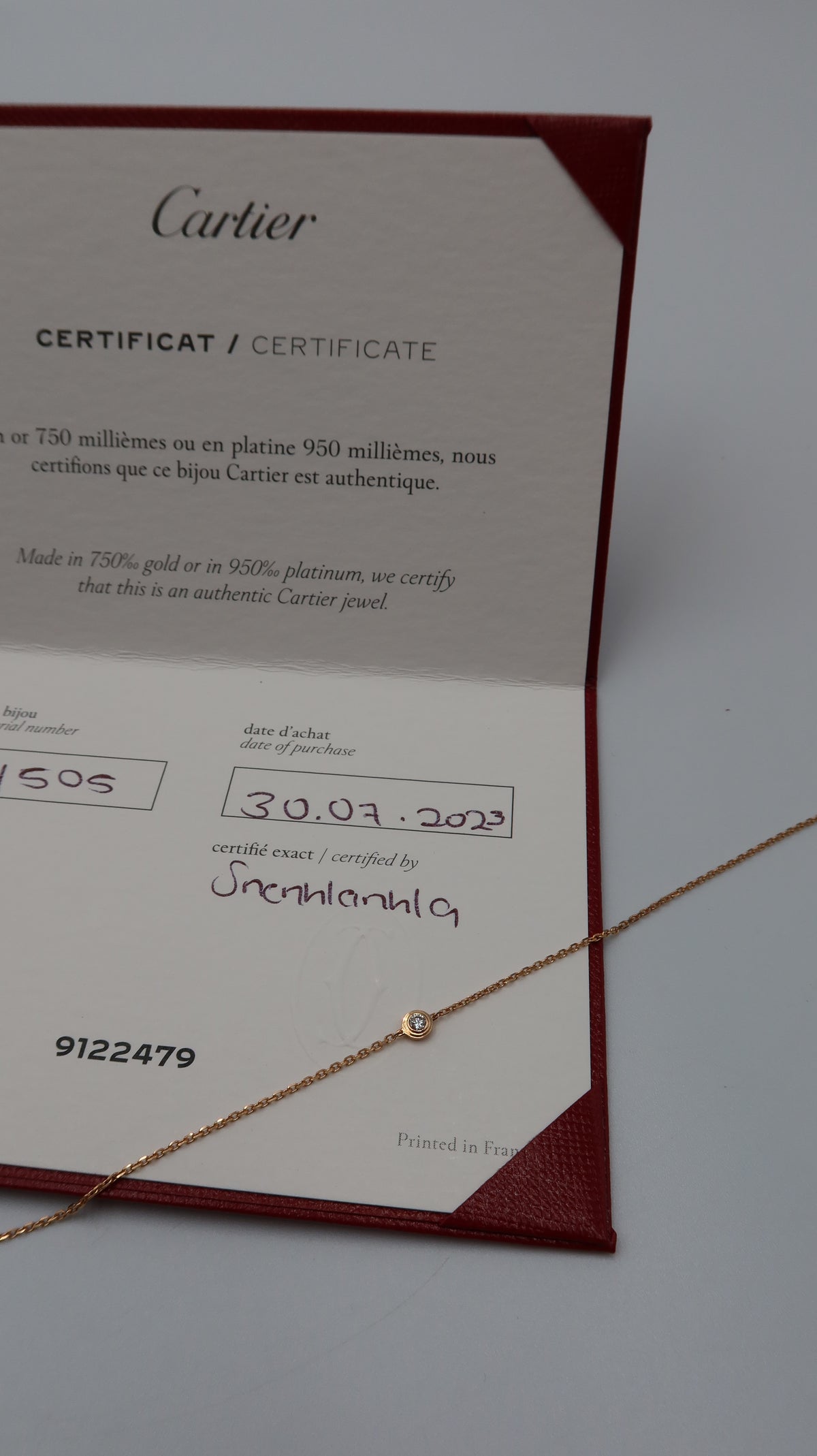 Cartier D’Amour Bracelet (PG)