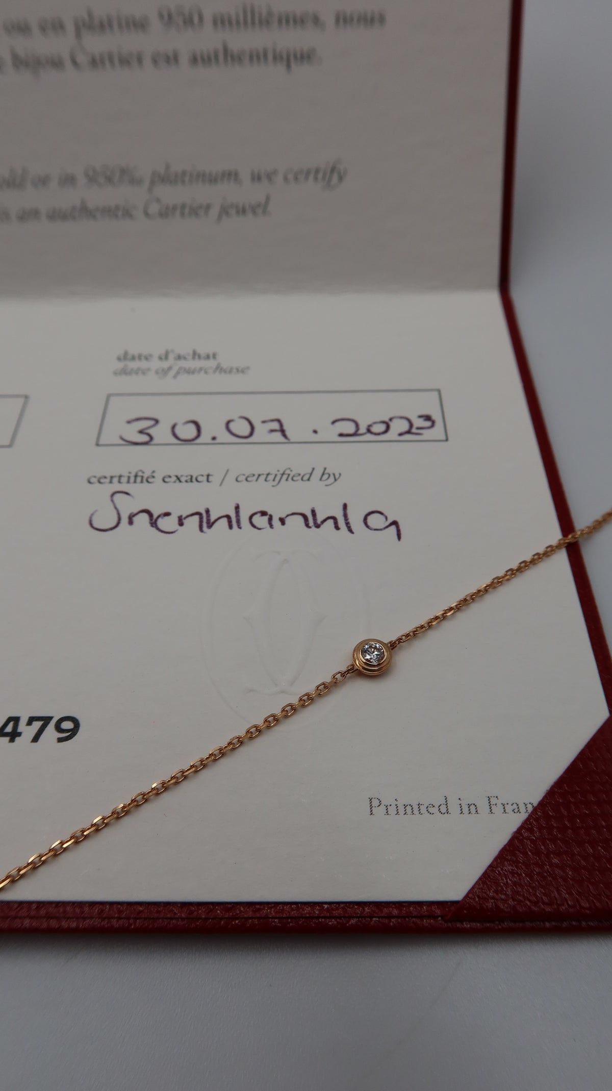 Cartier D’Amour Bracelet (PG)