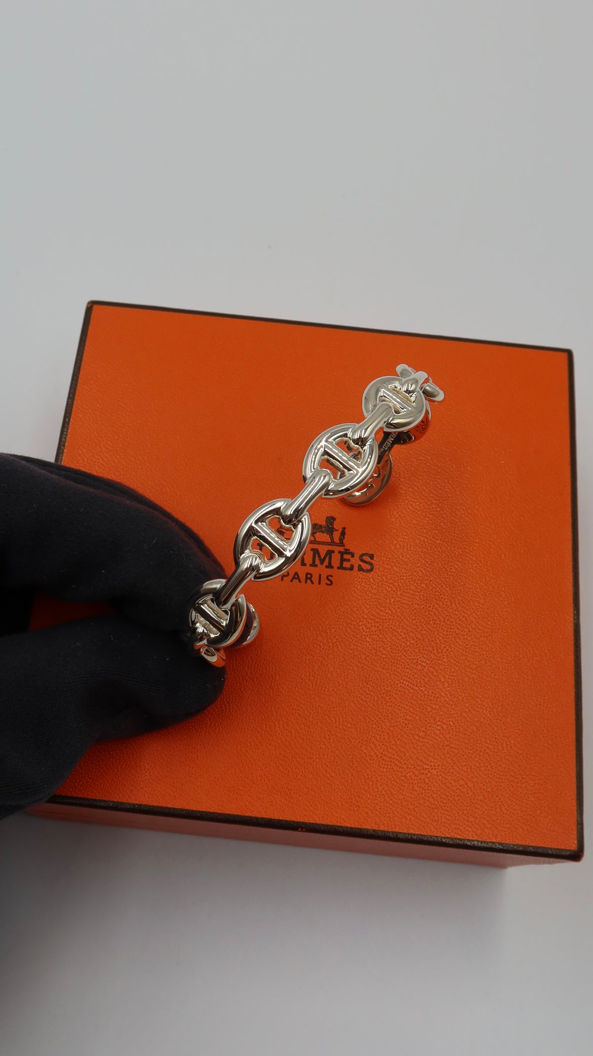 Hermès Chaine d’ancre Enchainee Bracelet