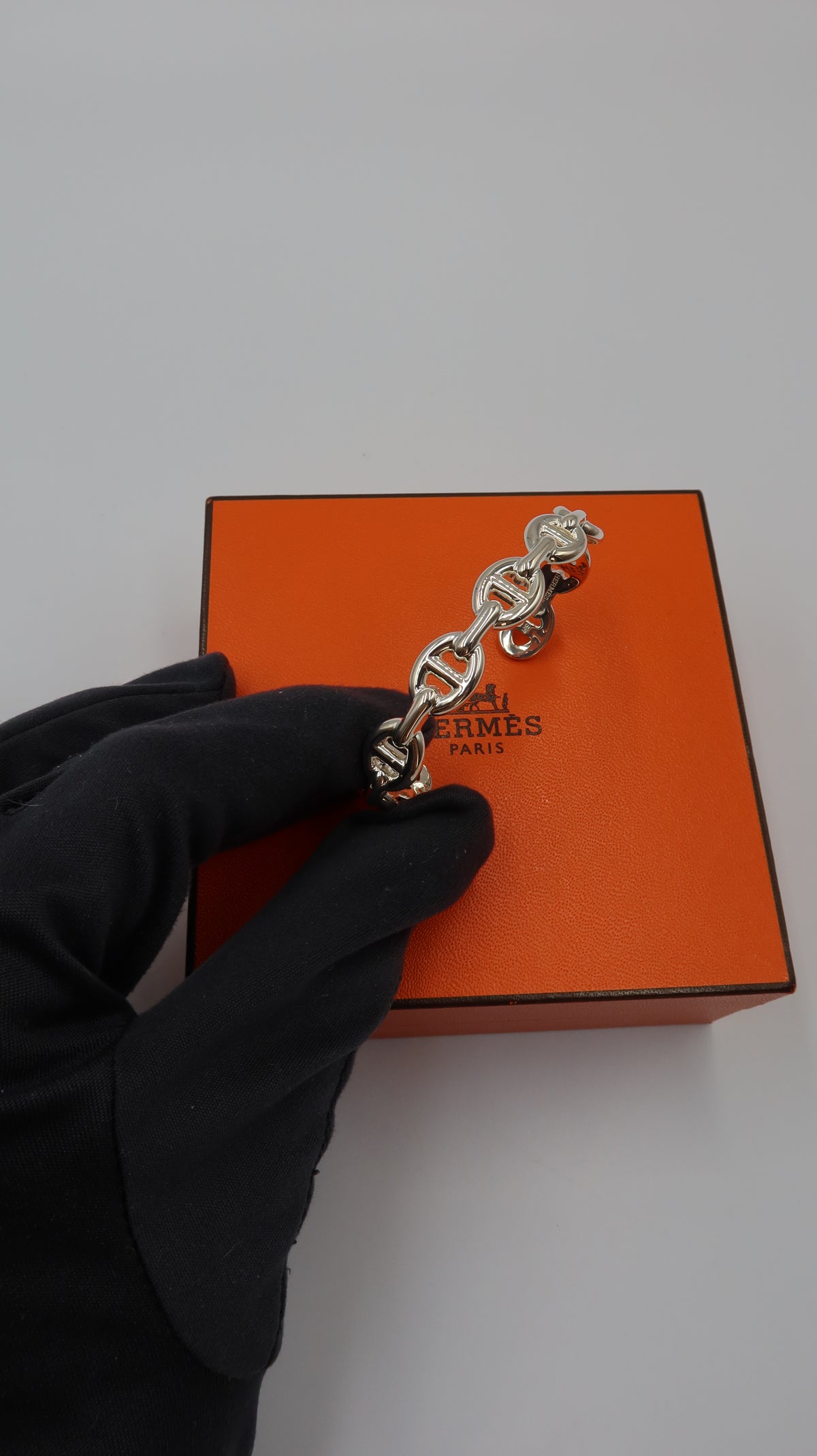 Hermès Chaine d’ancre Enchainee Bracelet