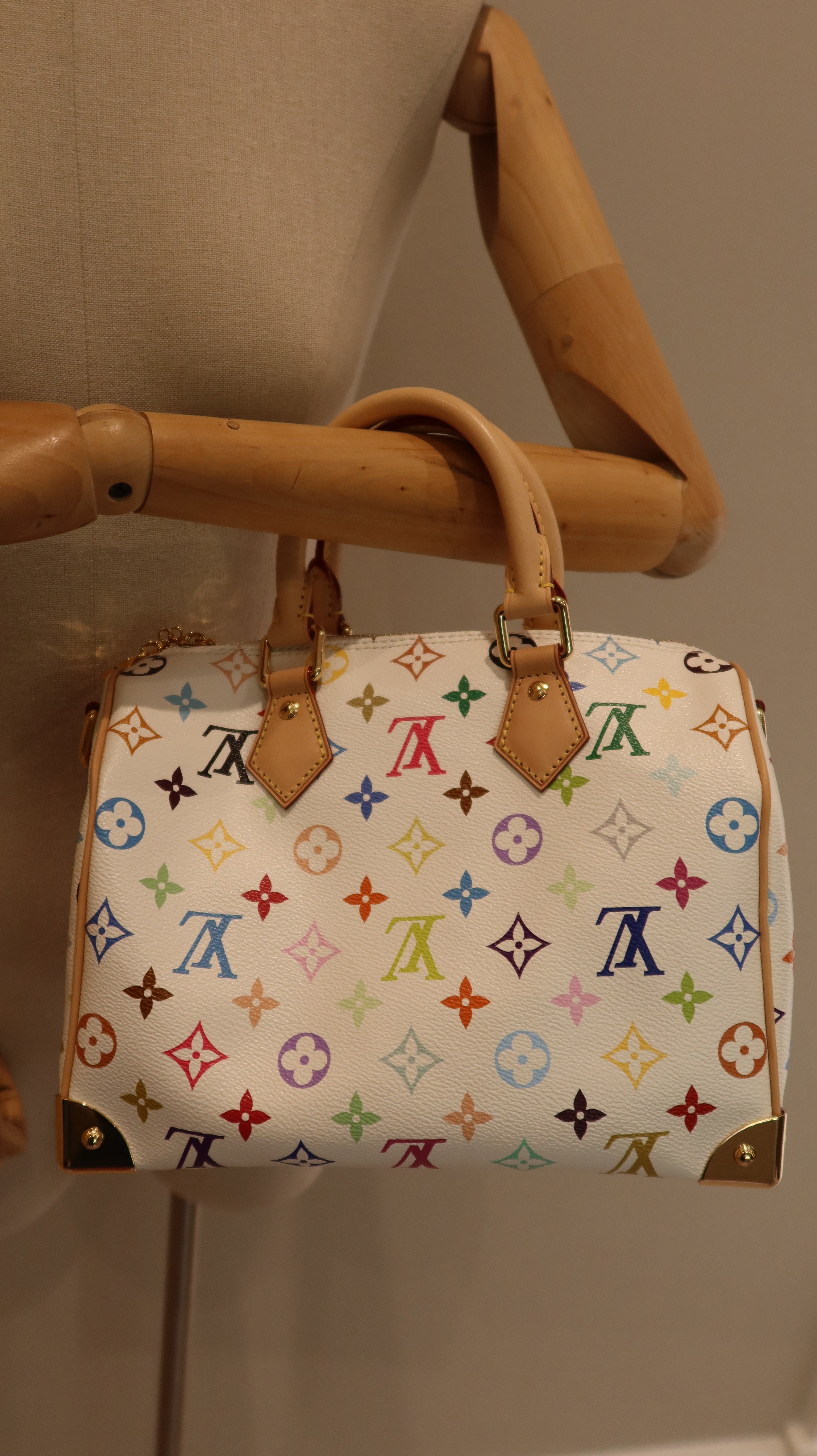 Louis Vuitton x Takashi Murakami Speedy Bandouliere 25 *Limited Edition*