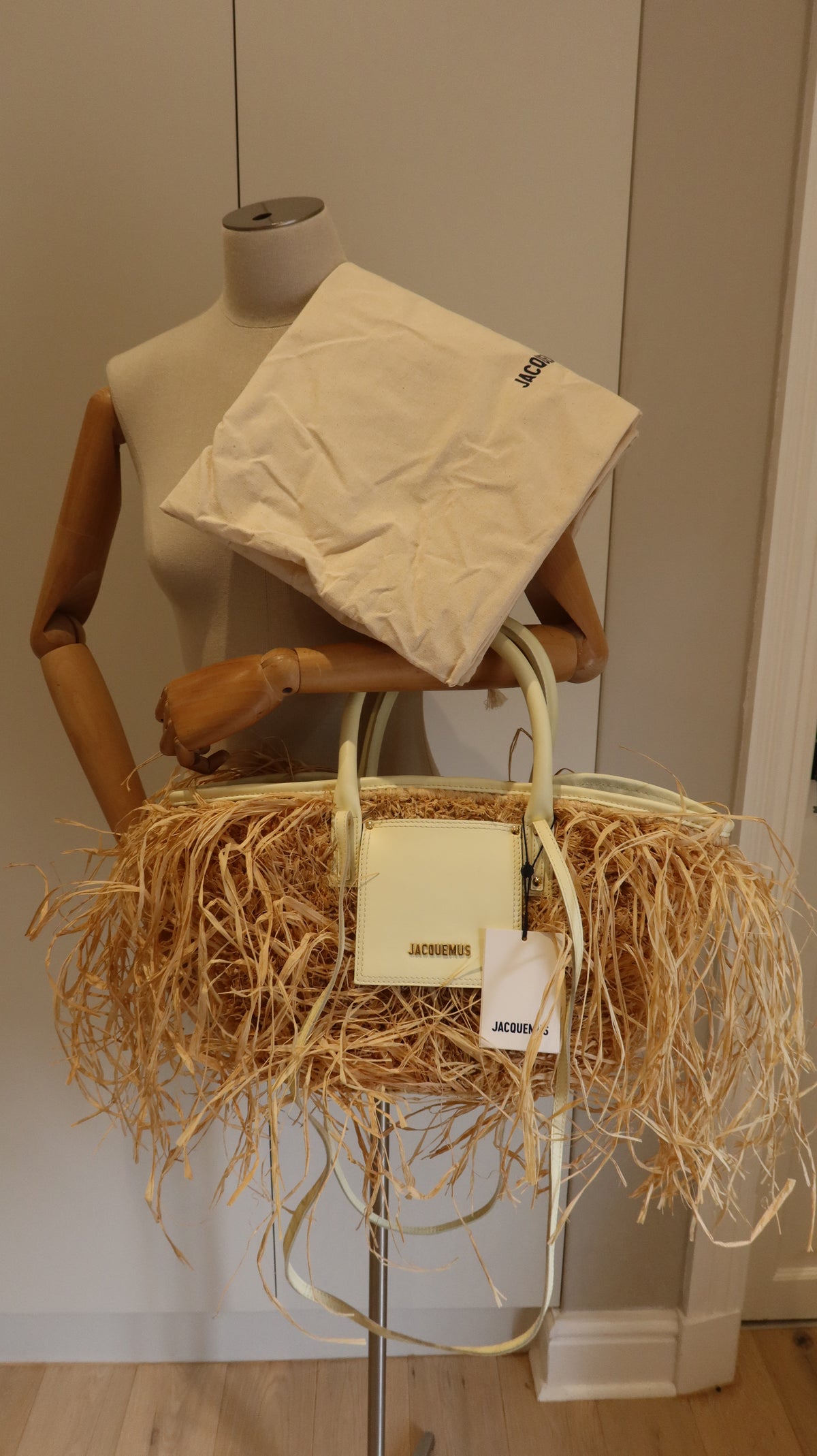 Jacquemus Le Panier Woven Tote Bag