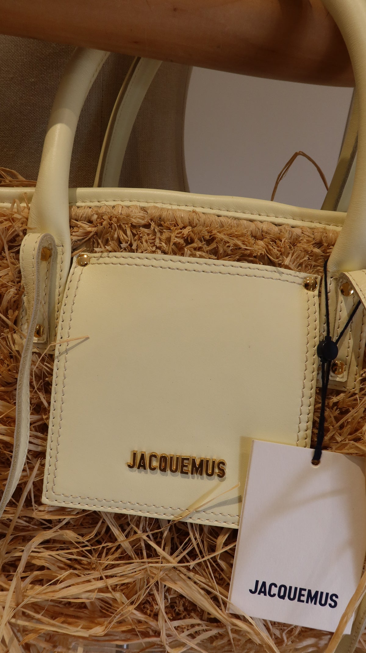 Jacquemus Le Panier Woven Tote Bag