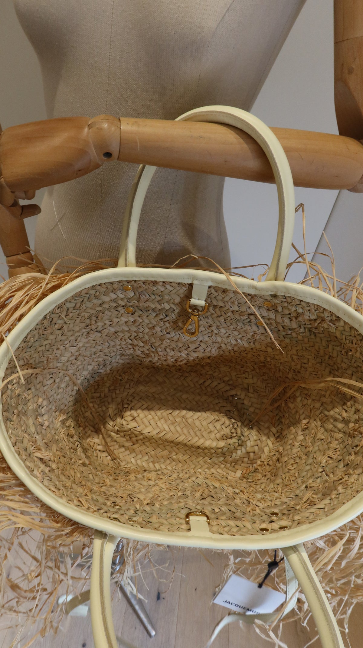 Jacquemus Le Panier Woven Tote Bag