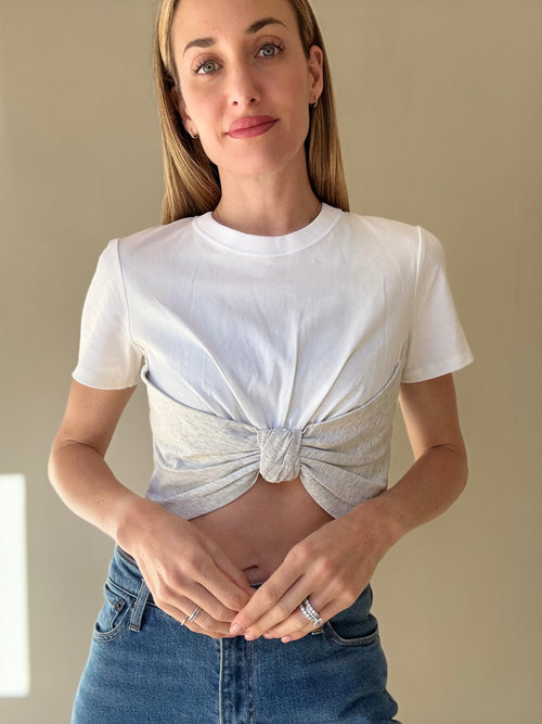 Alexander Wang Cropped Tee (S)