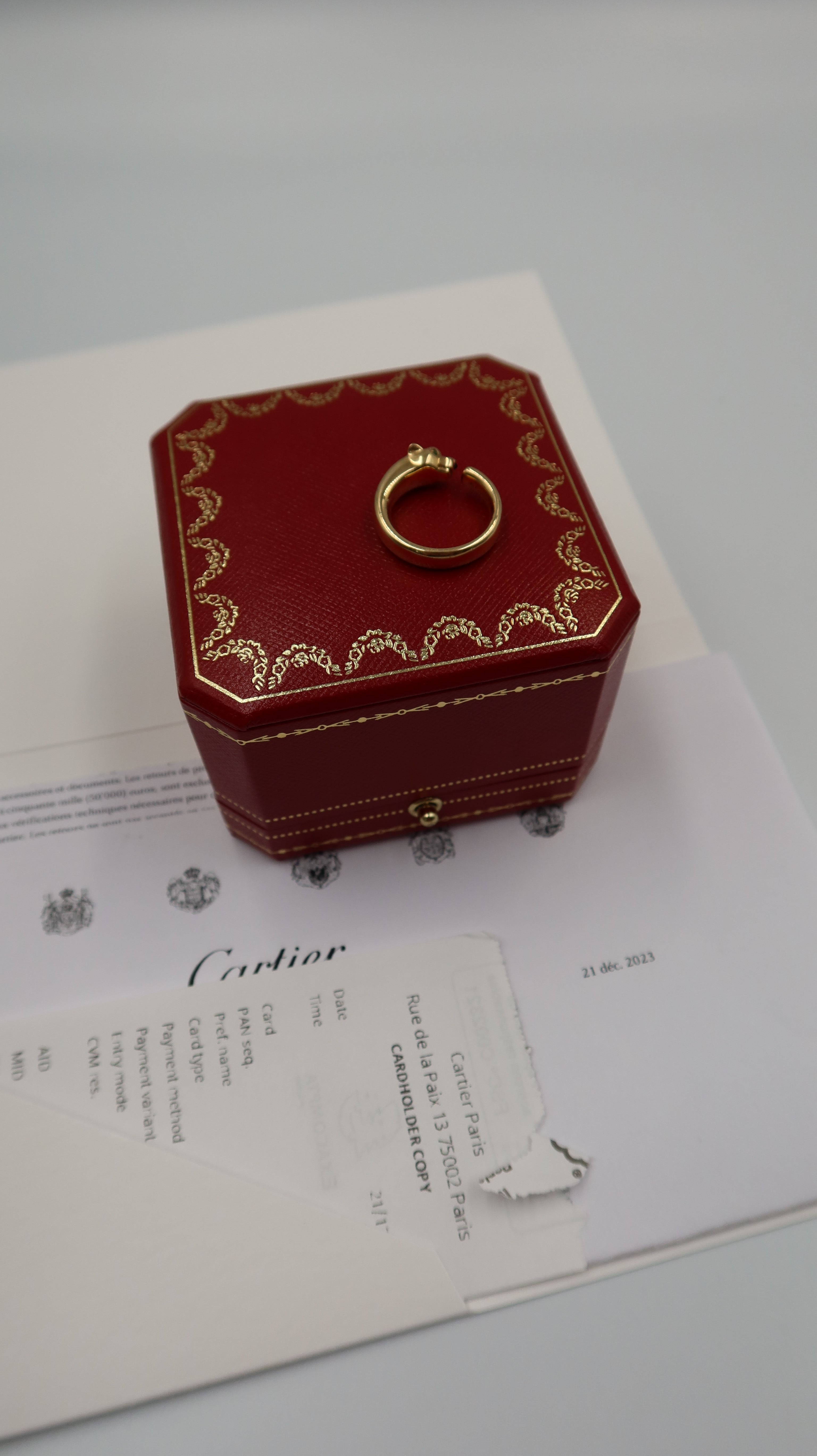 Cartier Panthère de Cartier Ring (YG/50)