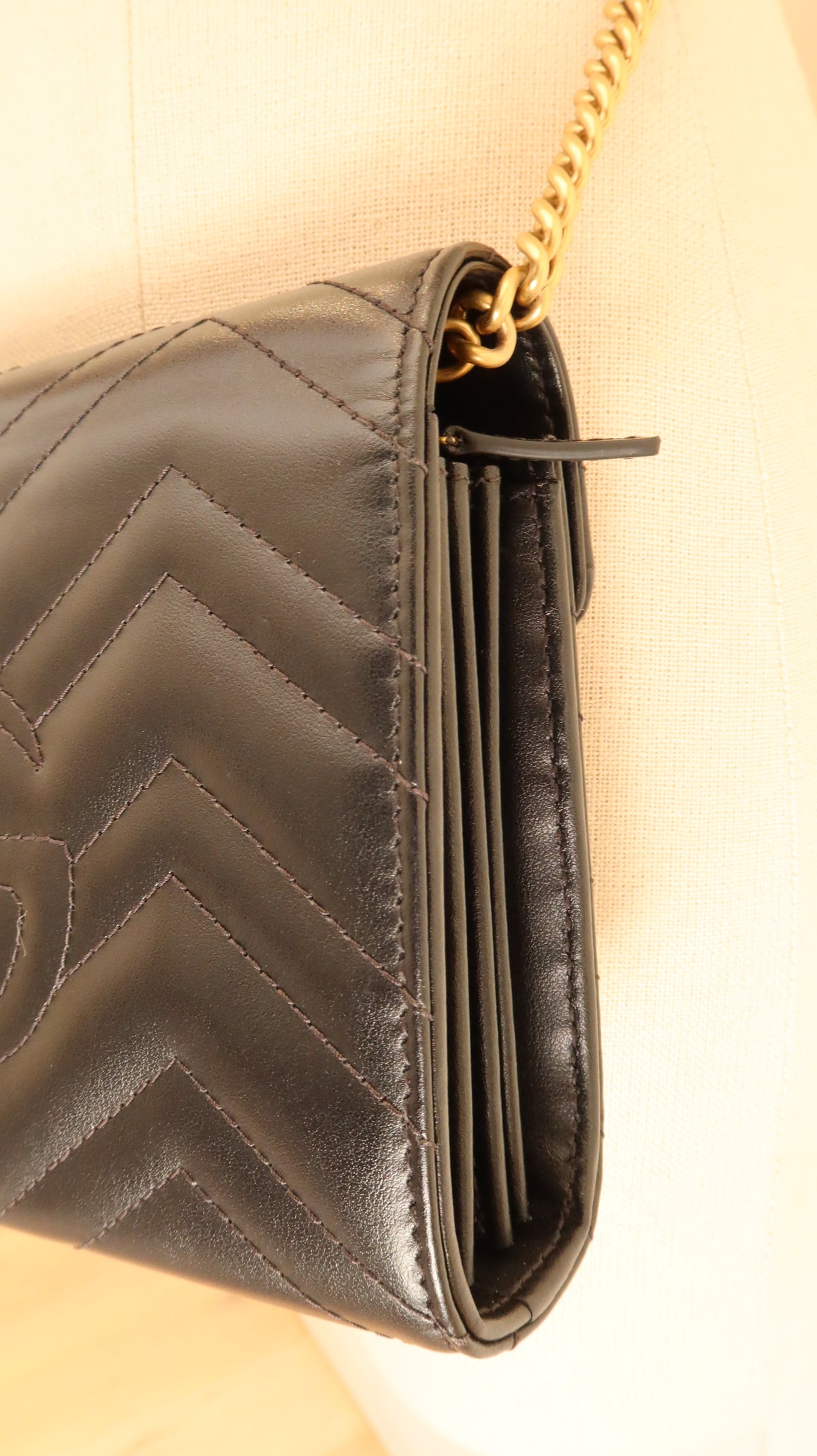 Gucci Marmont Wallet On Chain