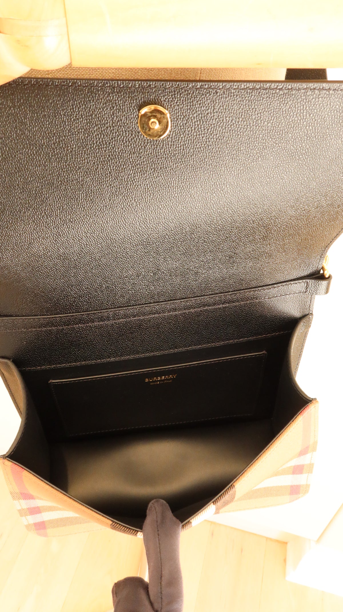 Burberry Mackford Crossbody Bag