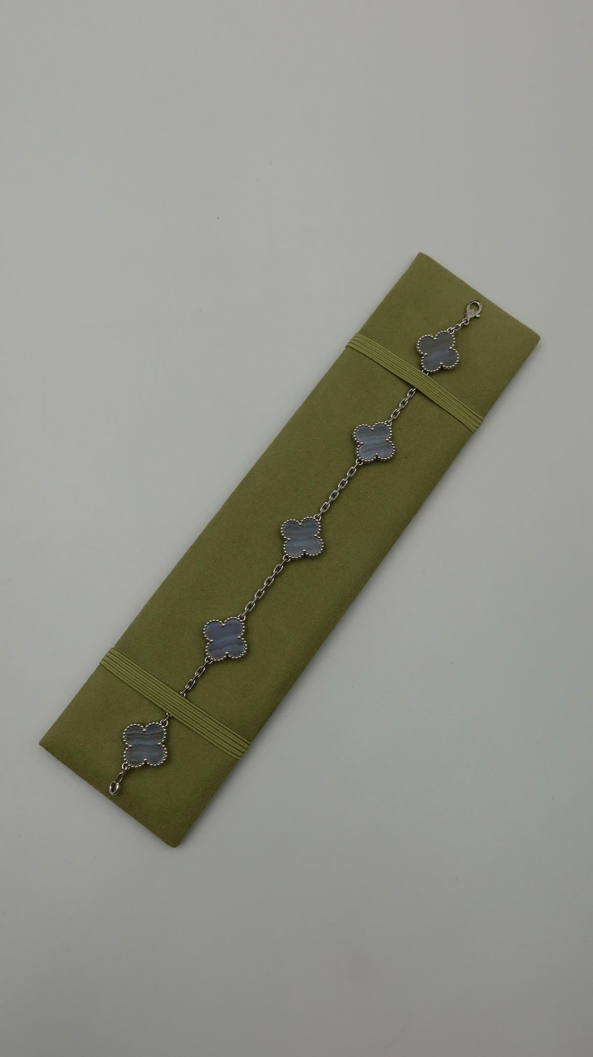 Van Cleef & Arpels Vintage Alhambra 5 Motif Bracelet (WG)