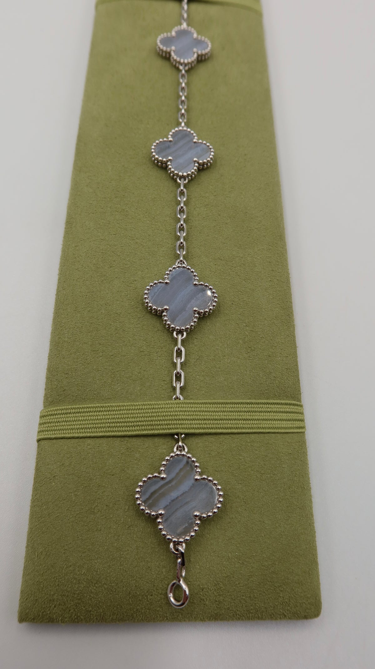 Van Cleef & Arpels Vintage Alhambra 5 Motif Bracelet (WG)
