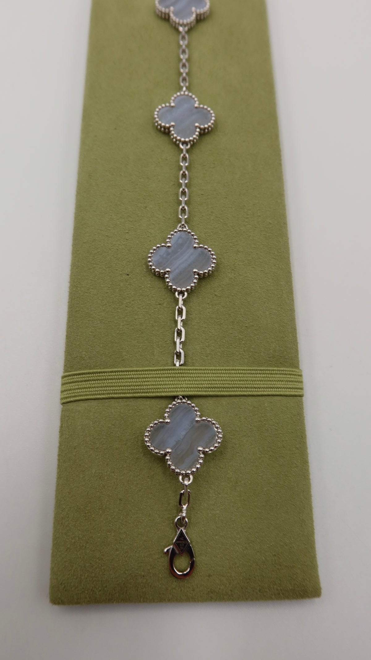 Van Cleef & Arpels Vintage Alhambra 5 Motif Bracelet (WG)