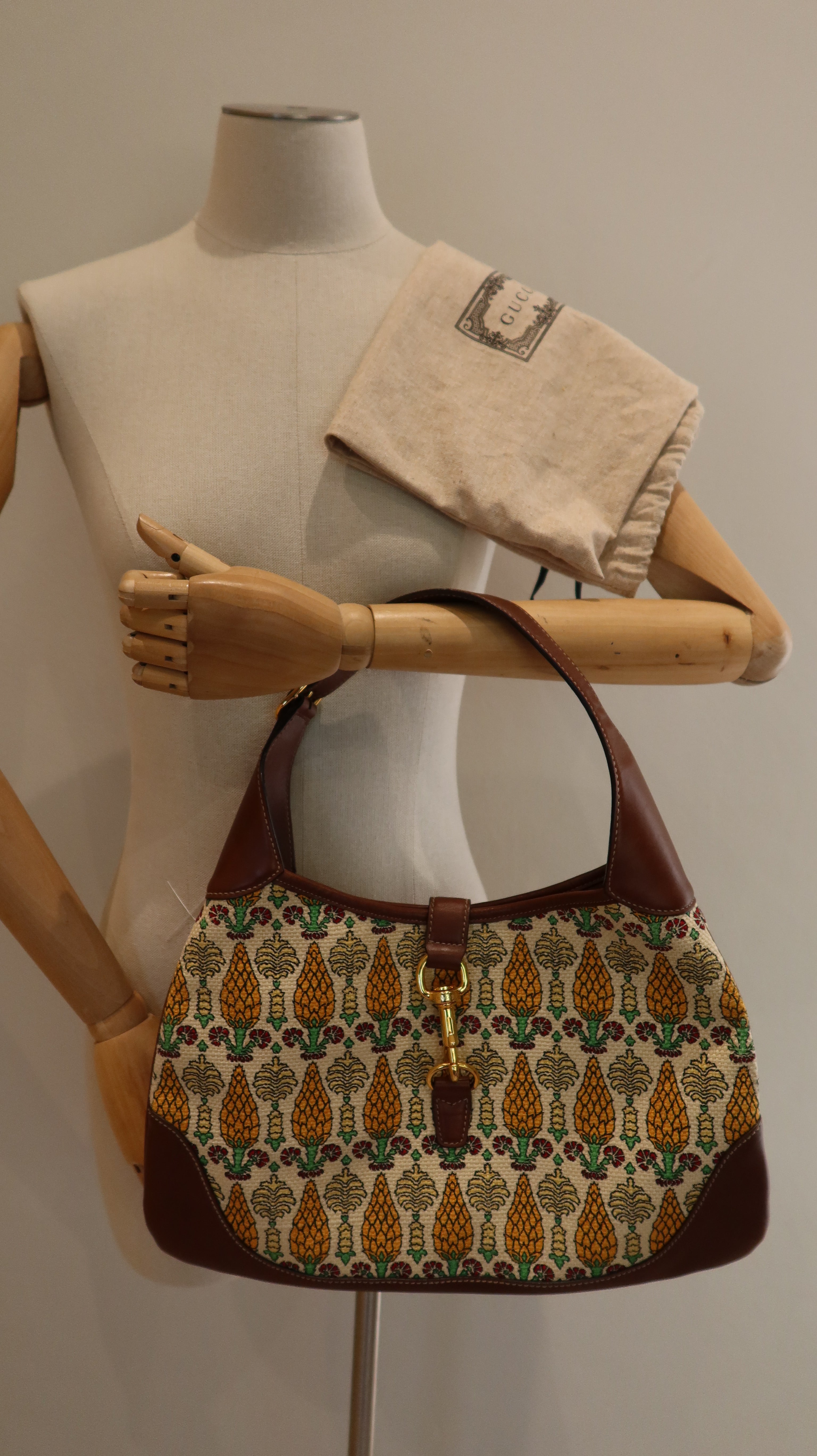 Gucci Pigna Pineapple Jackie Bag