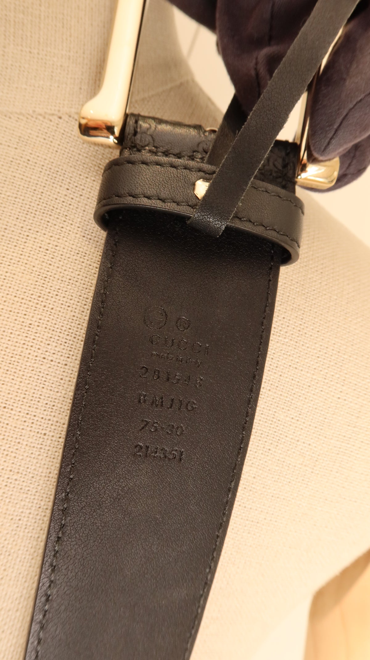 Gucci Belt (75/30)