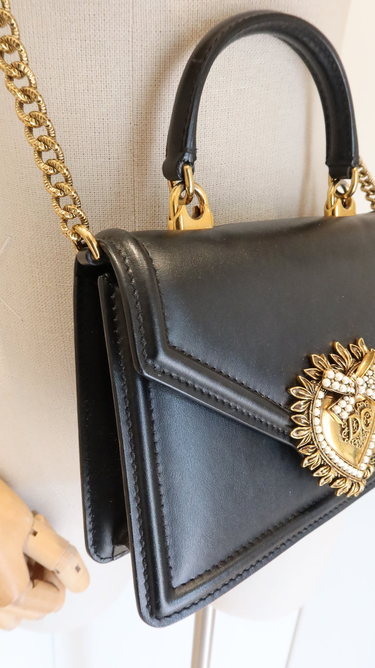 Dolce & Gabbana Devotion Top Handle Bag