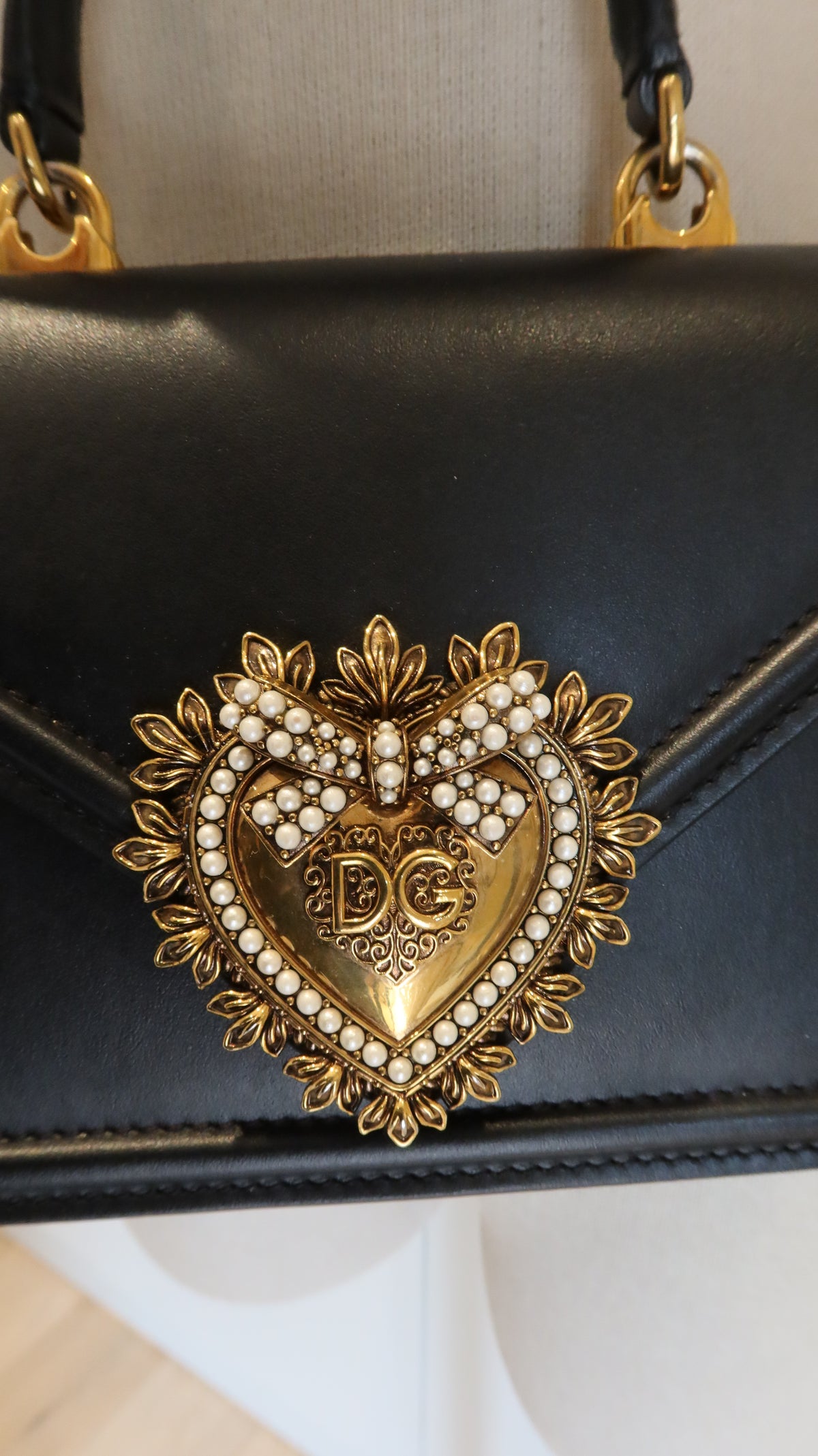 Dolce & Gabbana Devotion Top Handle Bag