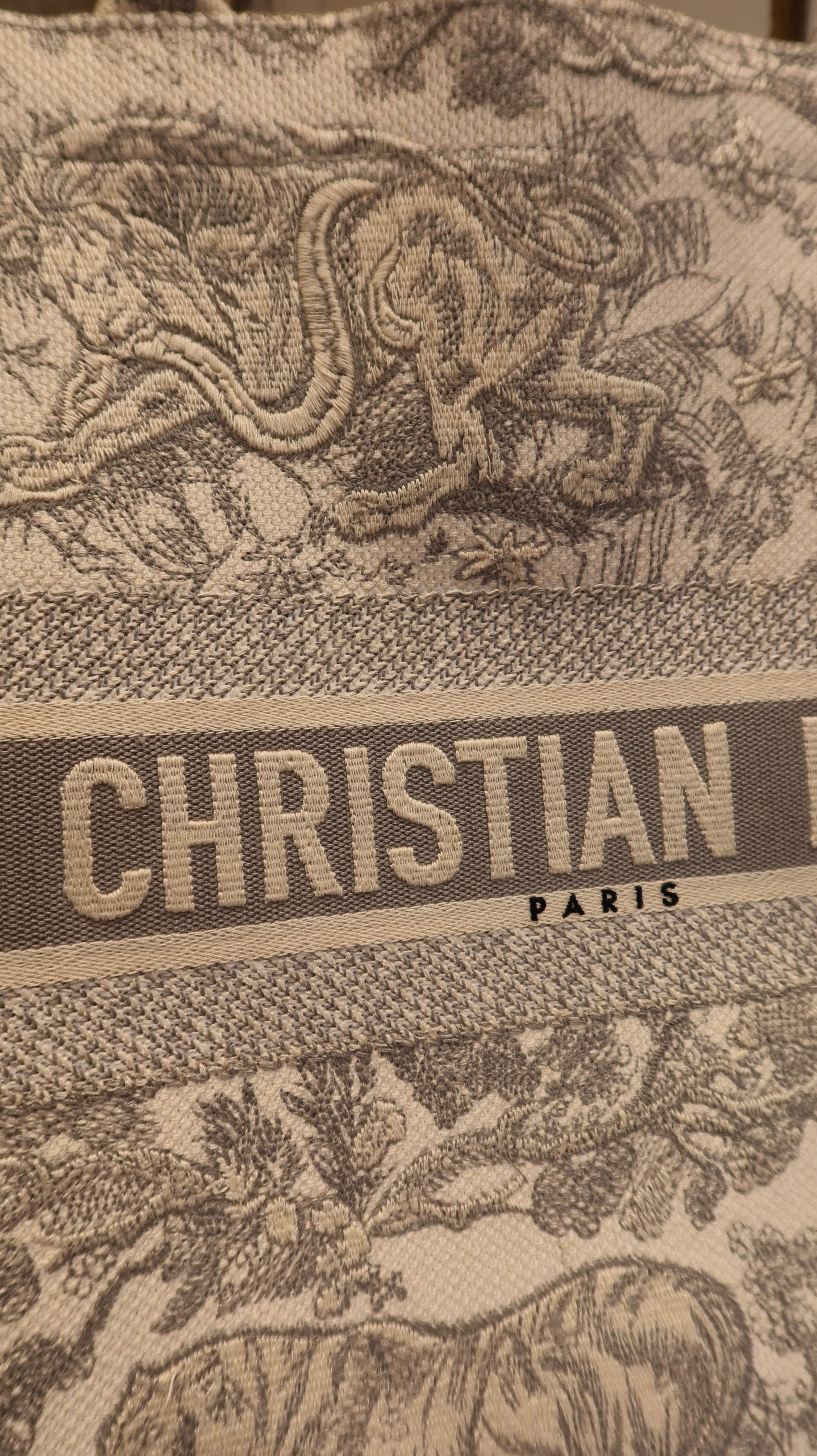 Christian Dior Book Tote