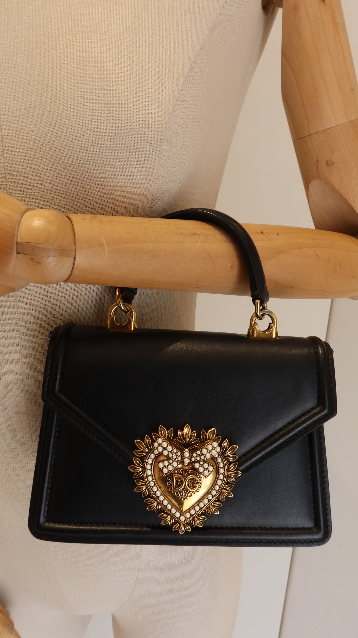 Dolce & Gabbana Devotion Top Handle Bag