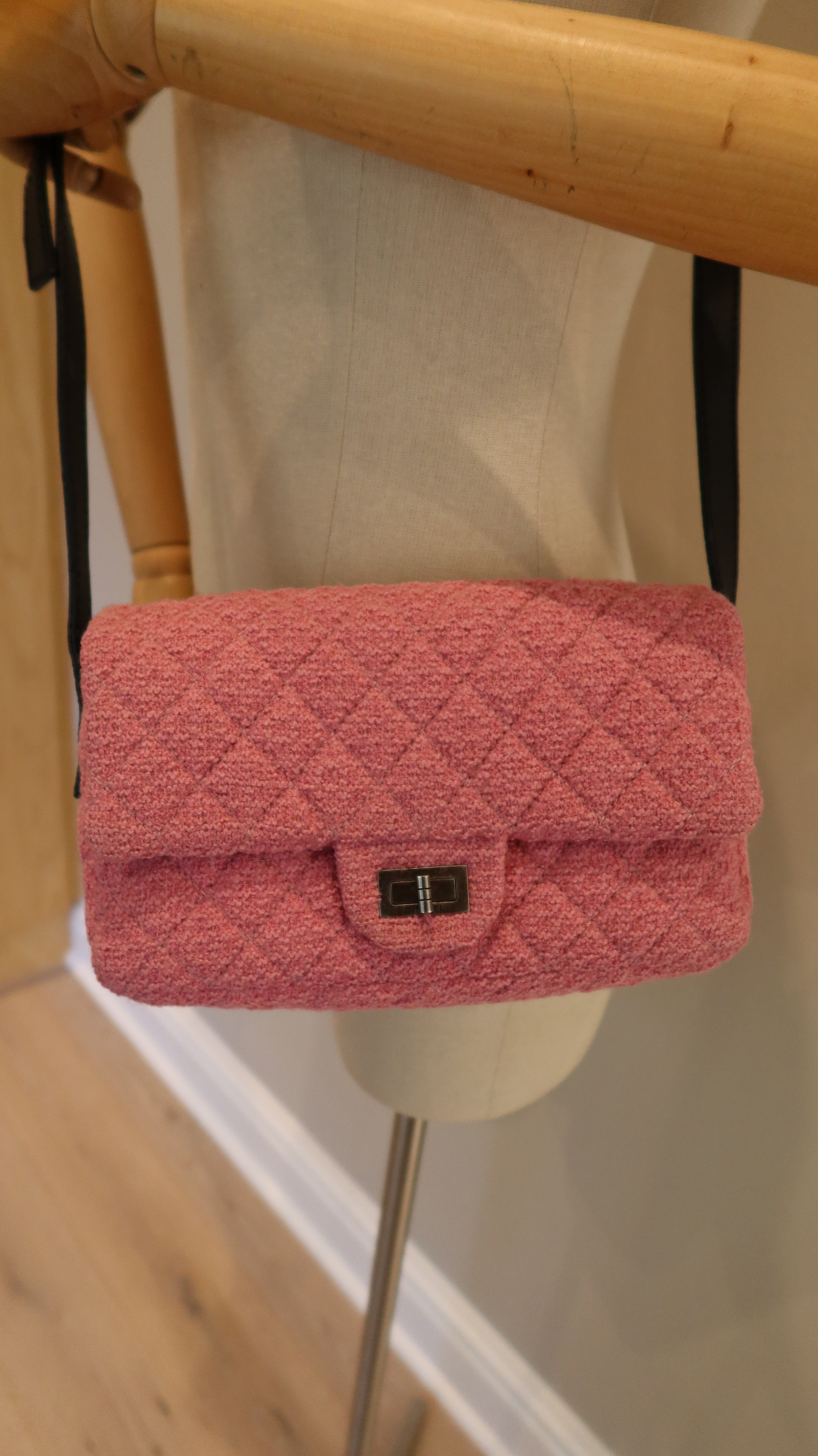 Chanel Tweed Mademoiselle Lock Crossbody