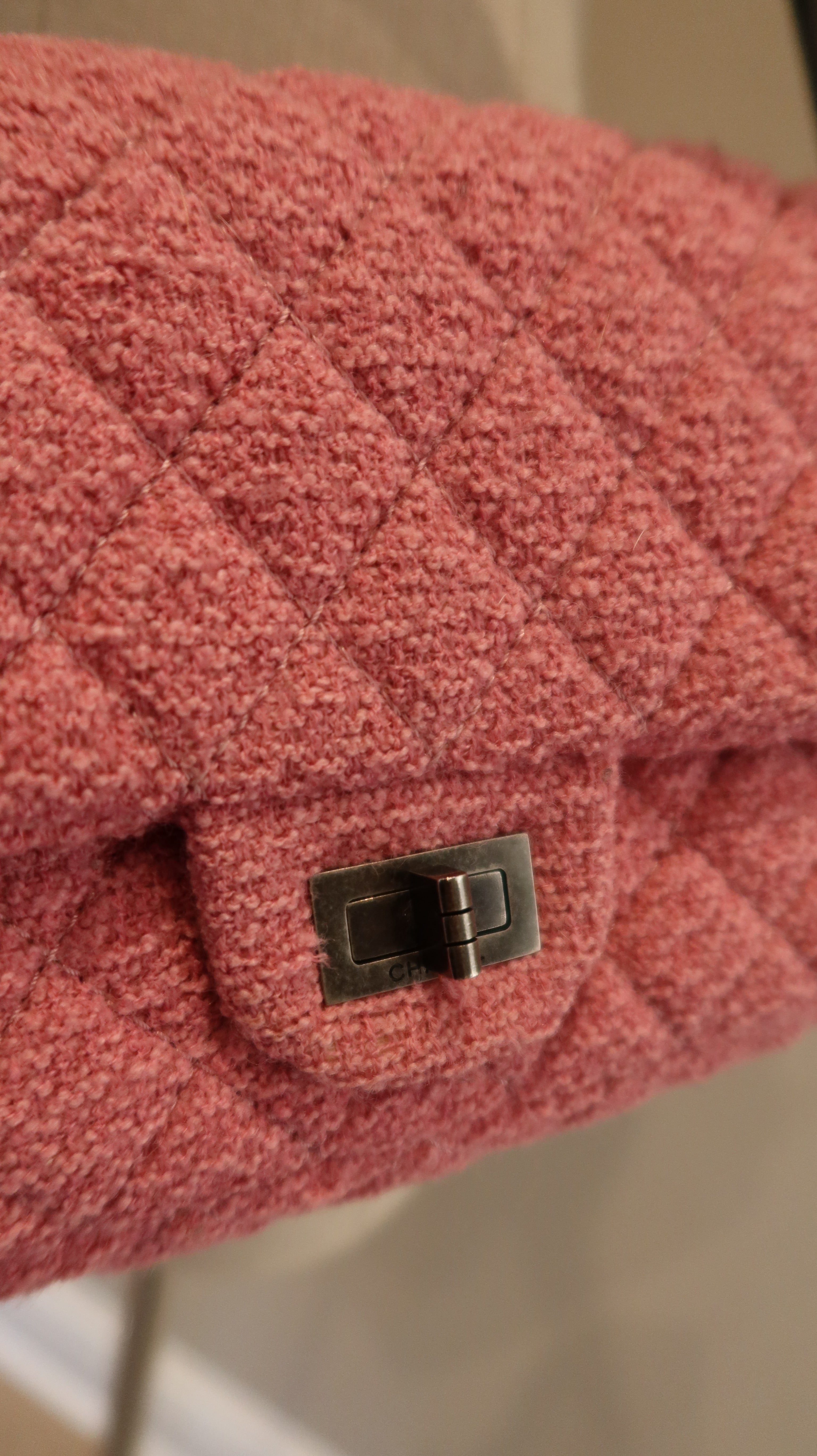 Chanel Tweed Mademoiselle Lock Crossbody