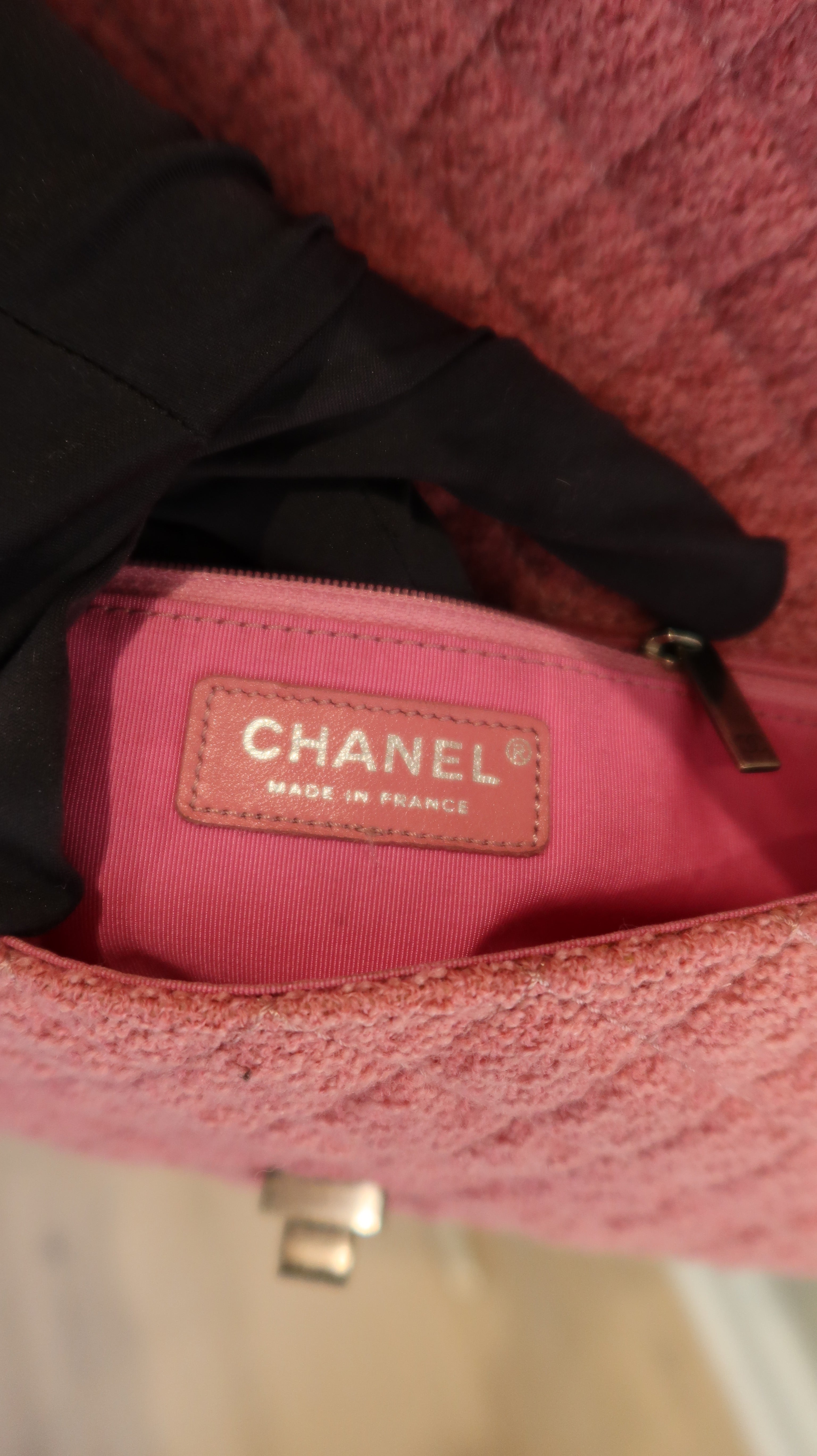 Chanel Tweed Mademoiselle Lock Crossbody