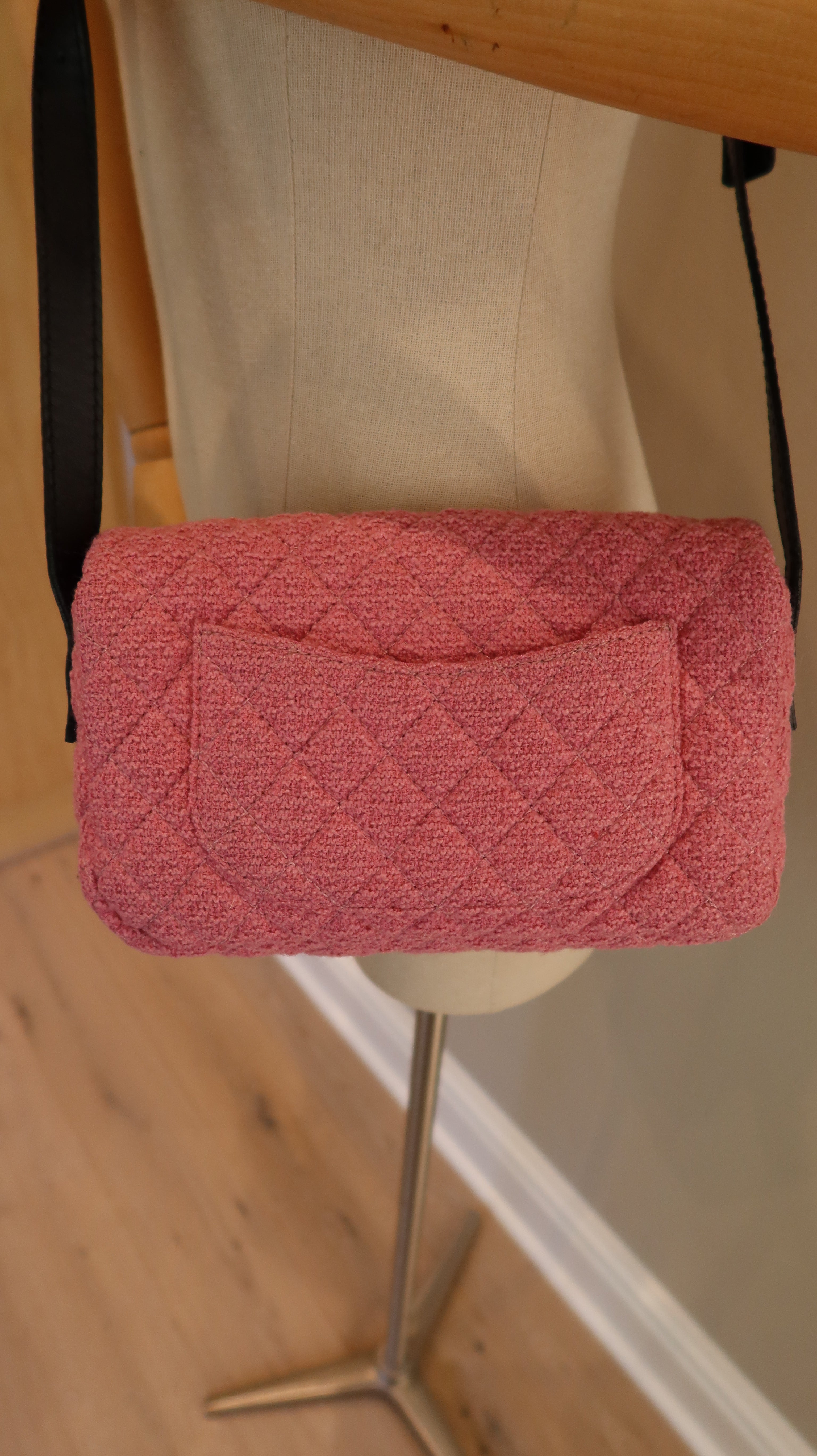 Chanel Tweed Mademoiselle Lock Crossbody