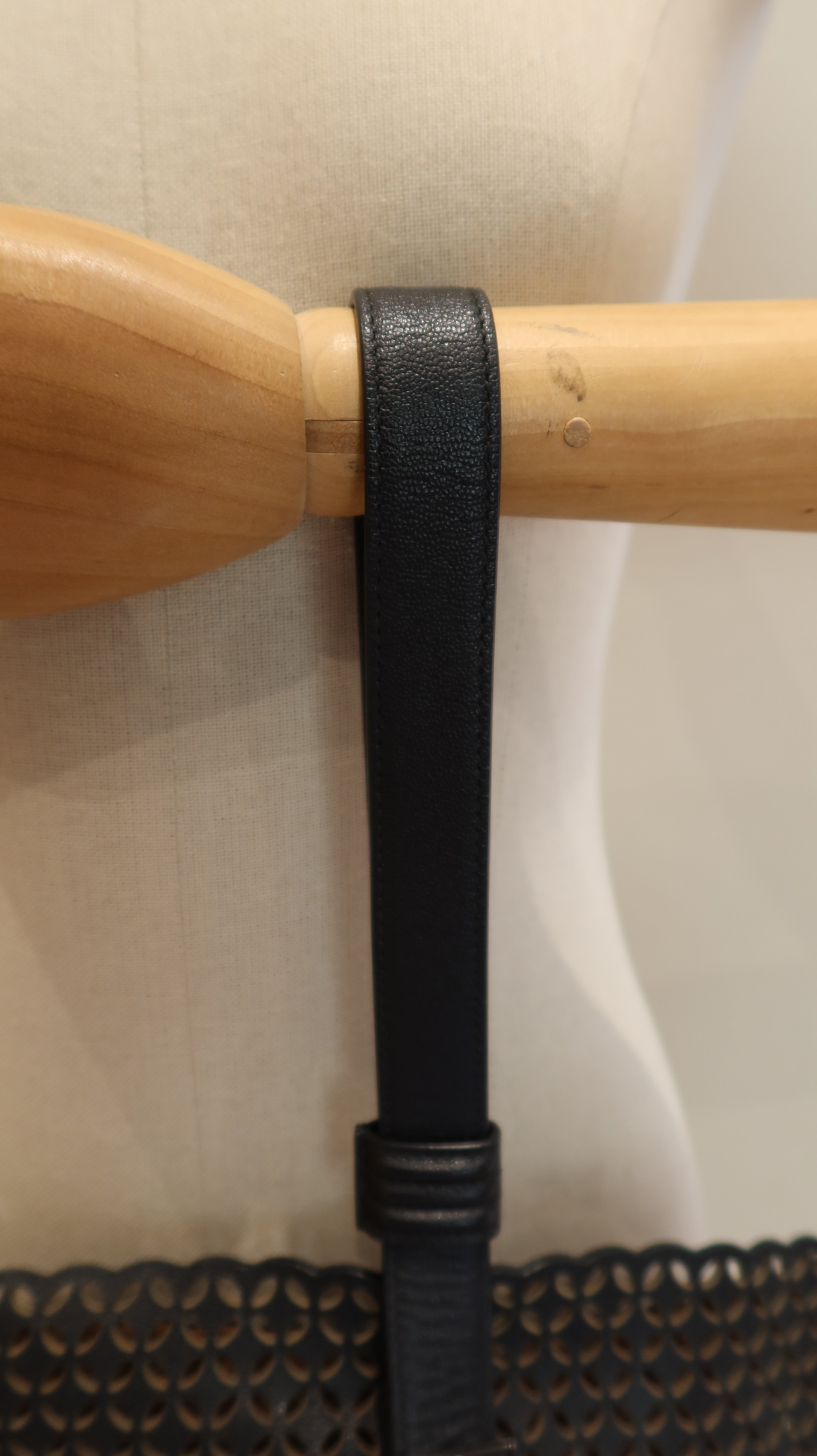 ALAÏA Rose Marie Bucket Bag