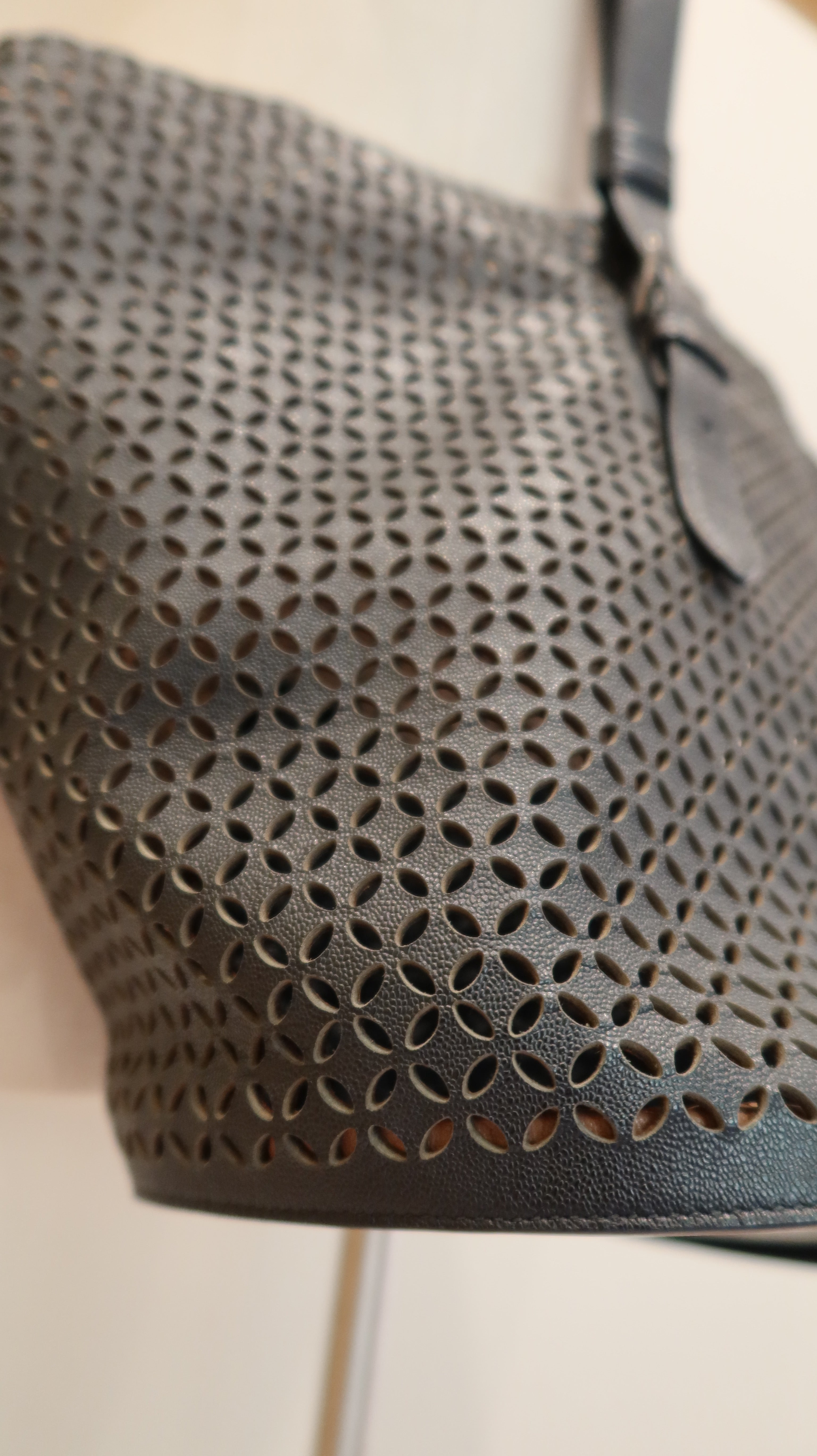 ALAÏA Rose Marie Bucket Bag