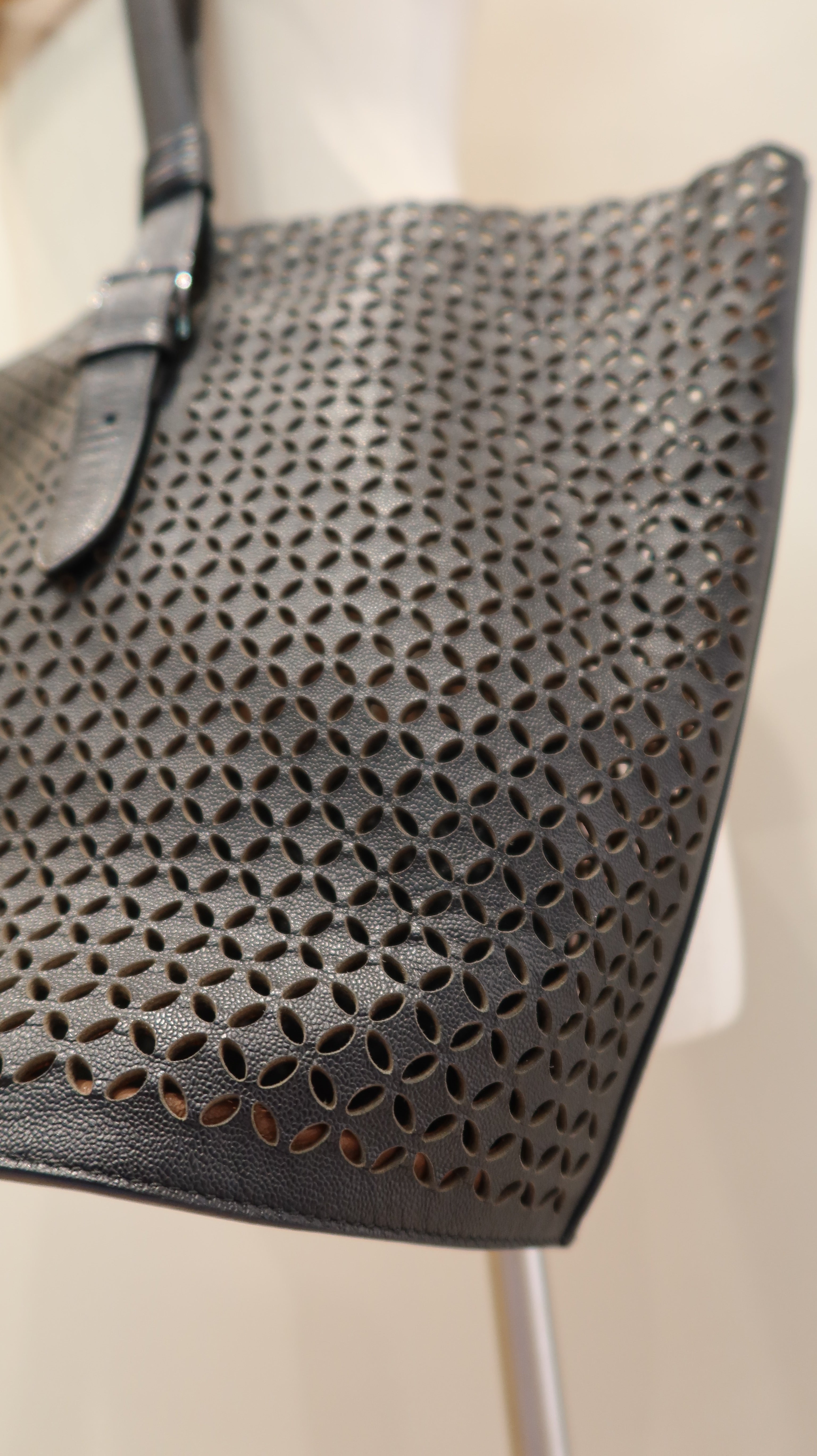 ALAÏA Rose Marie Bucket Bag