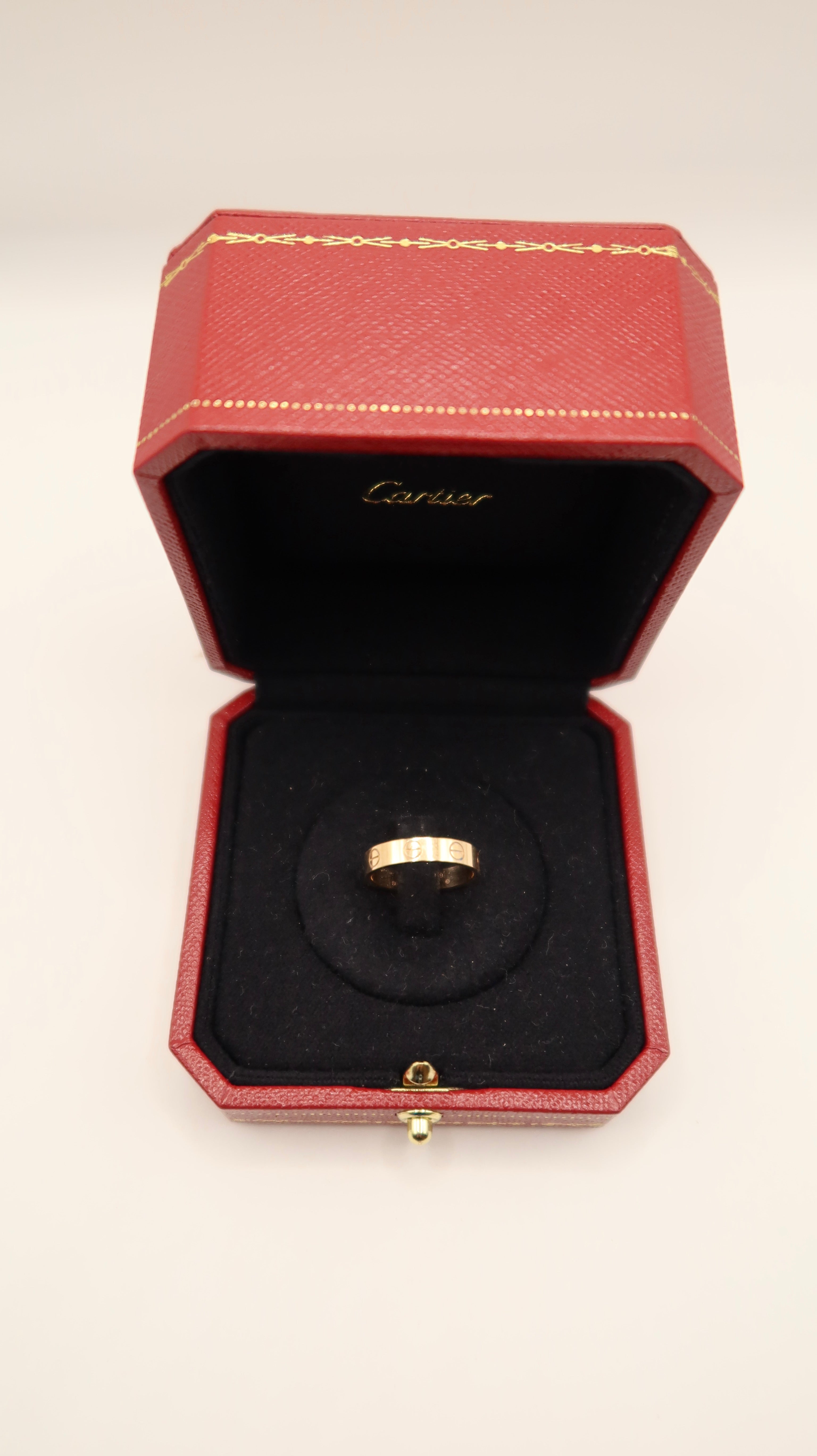 Cartier Mini Love Ring (49/PG)