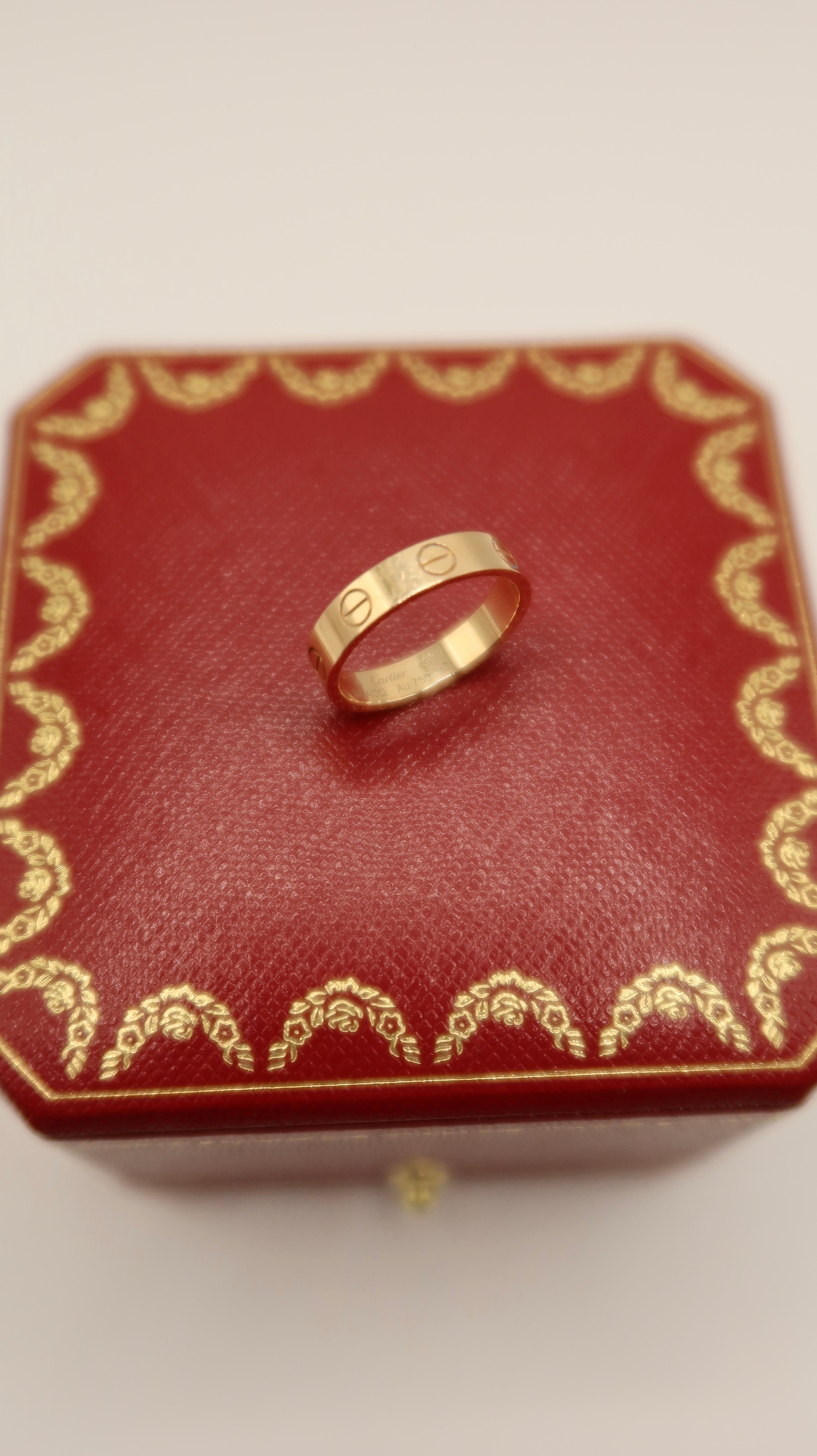 Cartier Mini Love Ring (49/PG)