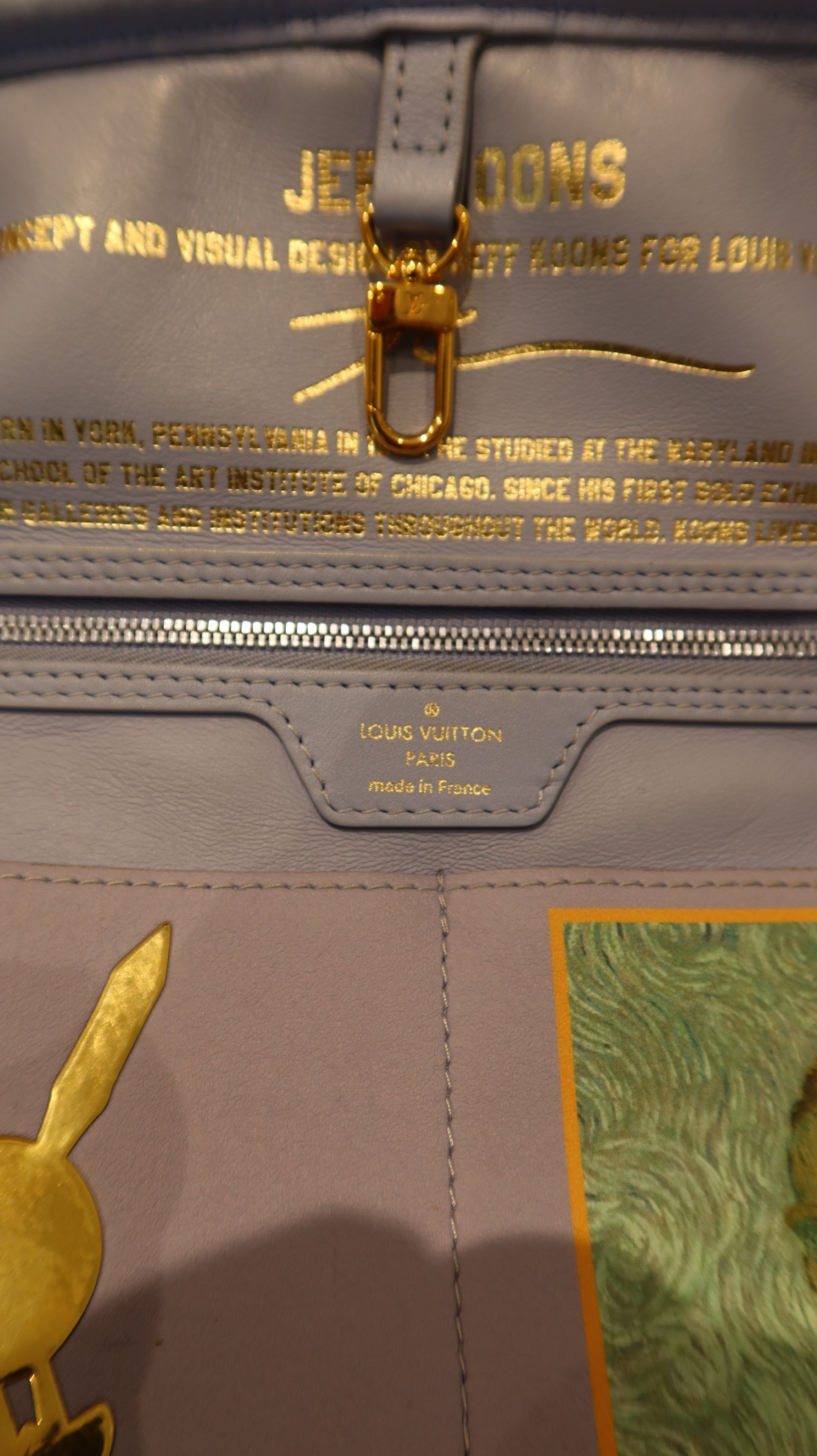 Louis Vuitton x Jeff Koons Van Gogh Neverfull MM