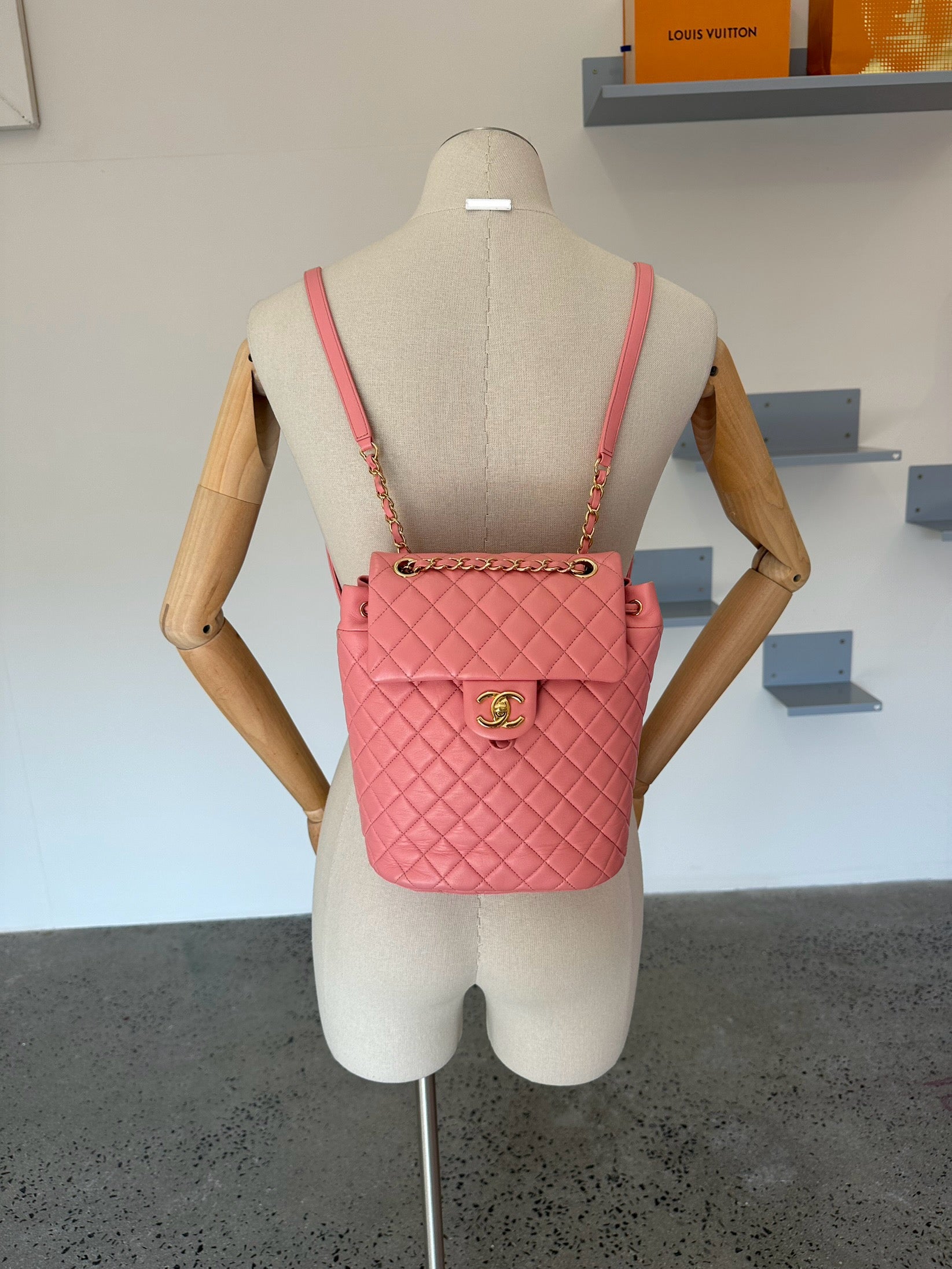 Chanel Pink Urban Spirit Backpack