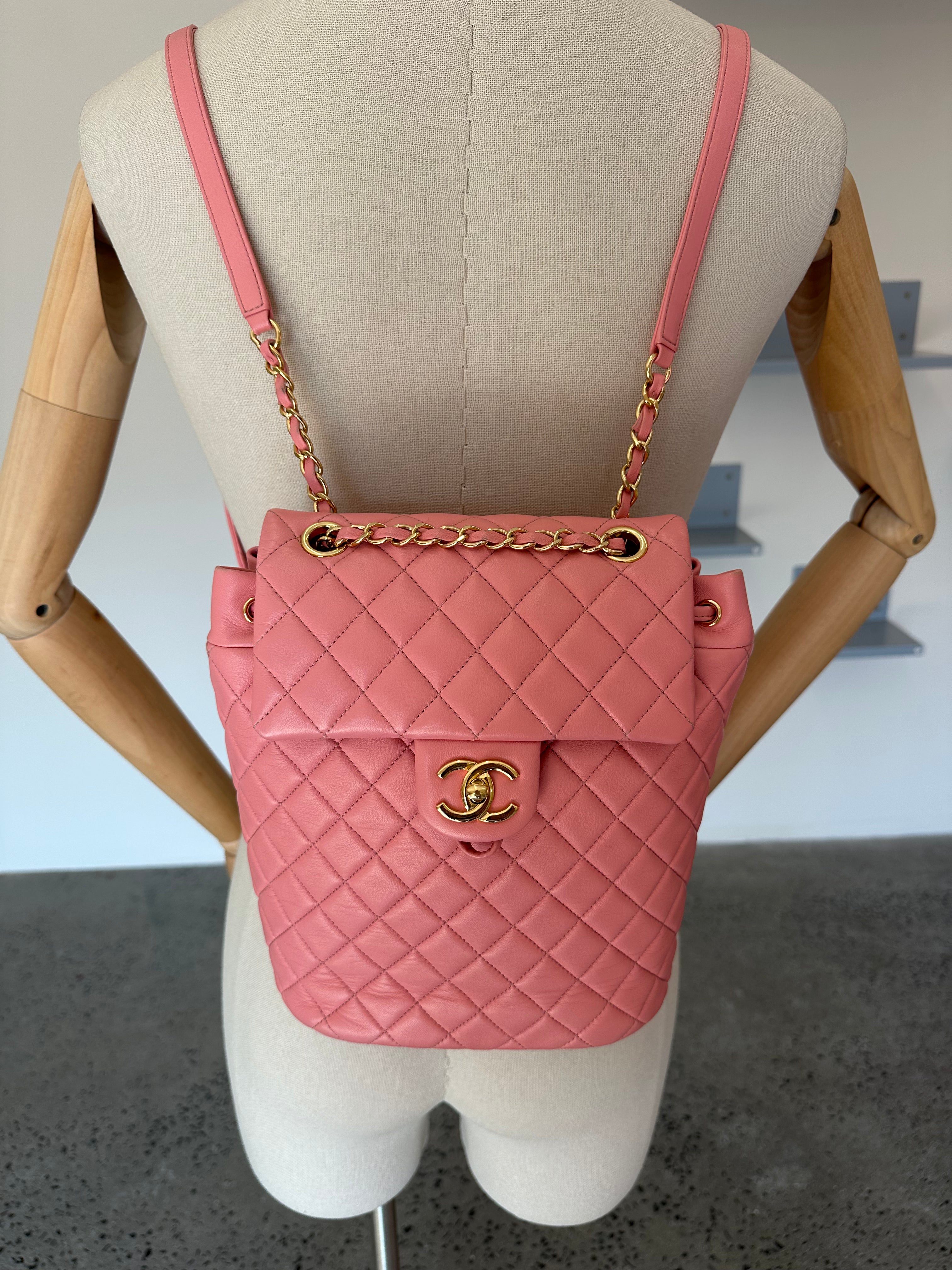 Chanel Pink Urban Spirit Backpack