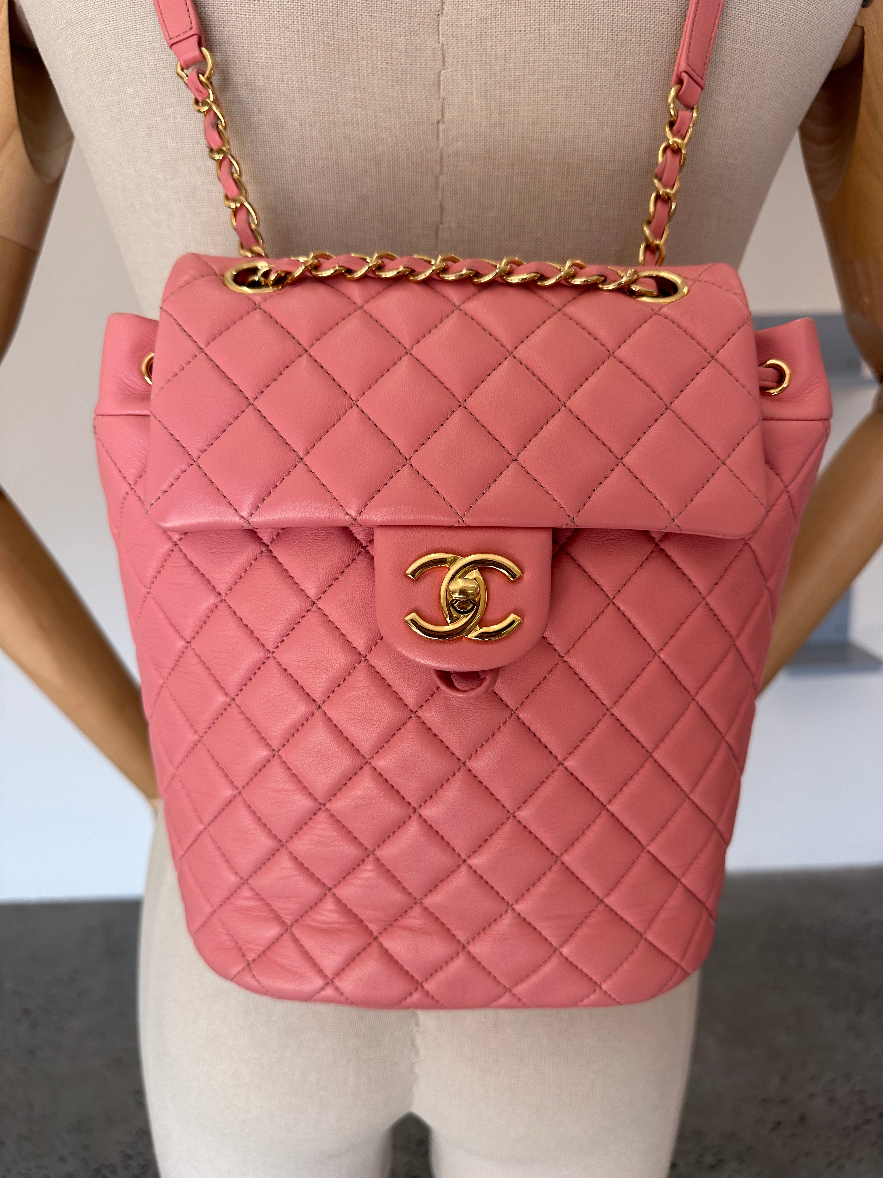 Chanel Pink Urban Spirit Backpack