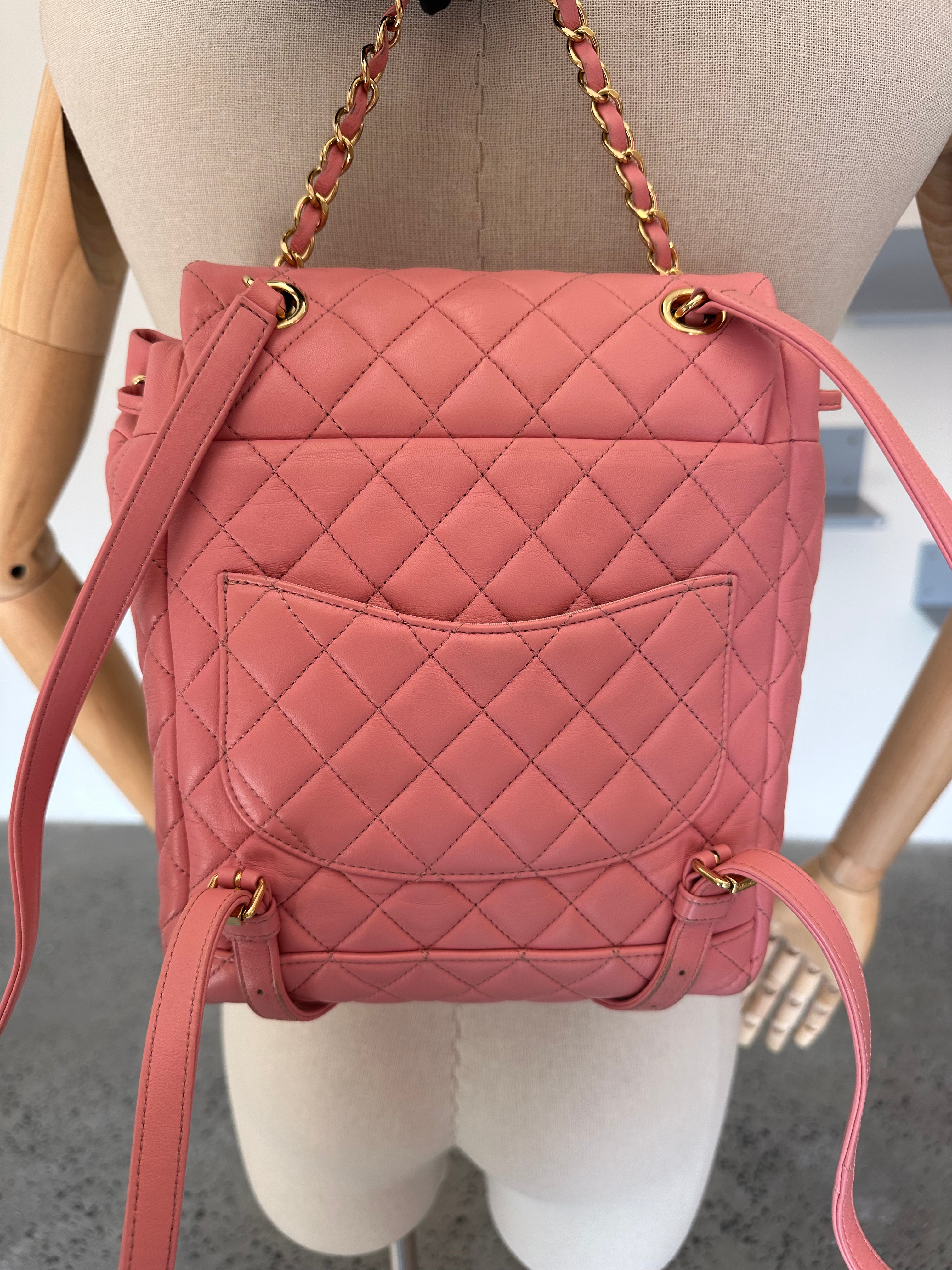 Chanel Pink Urban Spirit Backpack