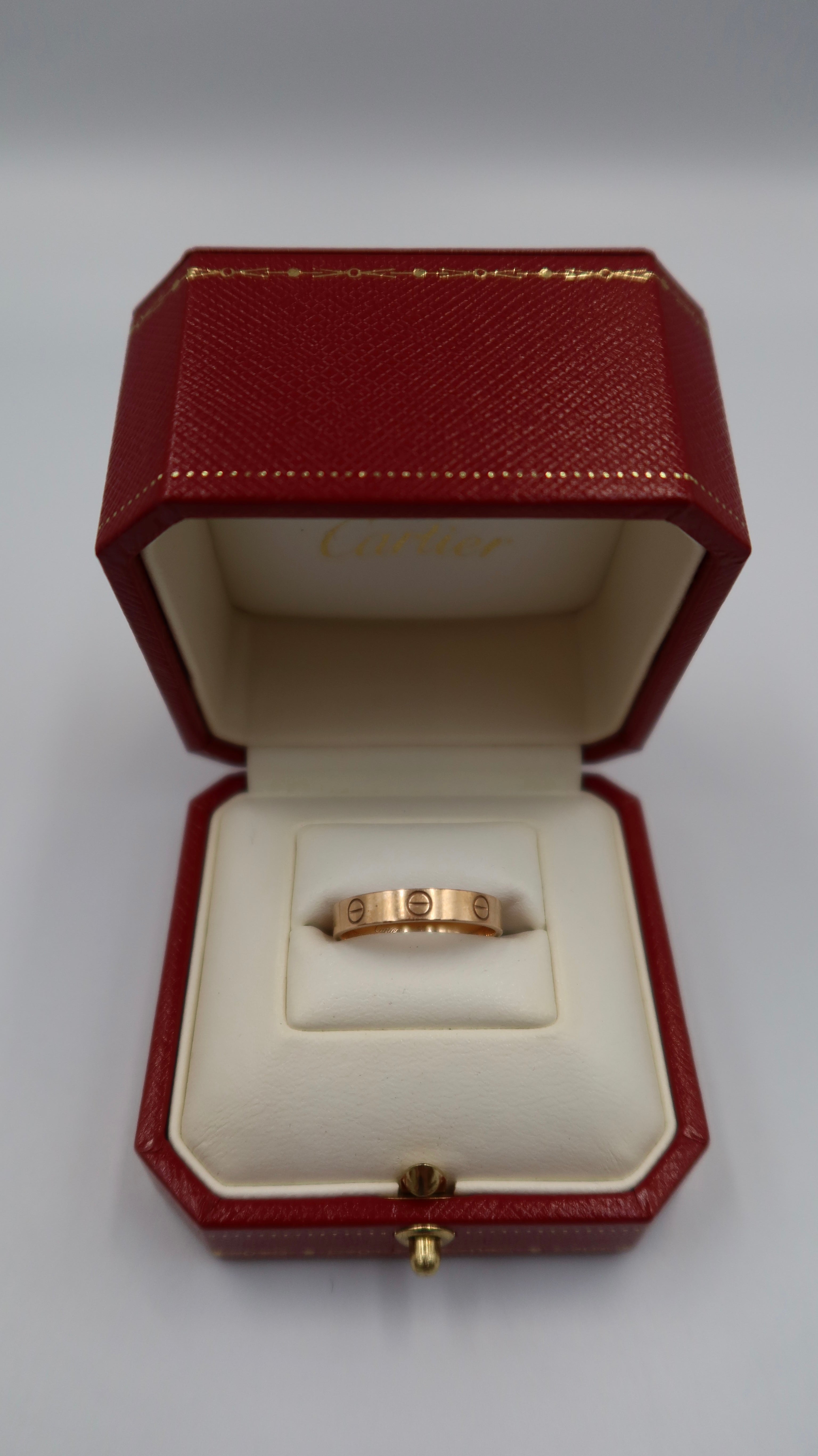 Cartier Love Band Ring (57/PG)