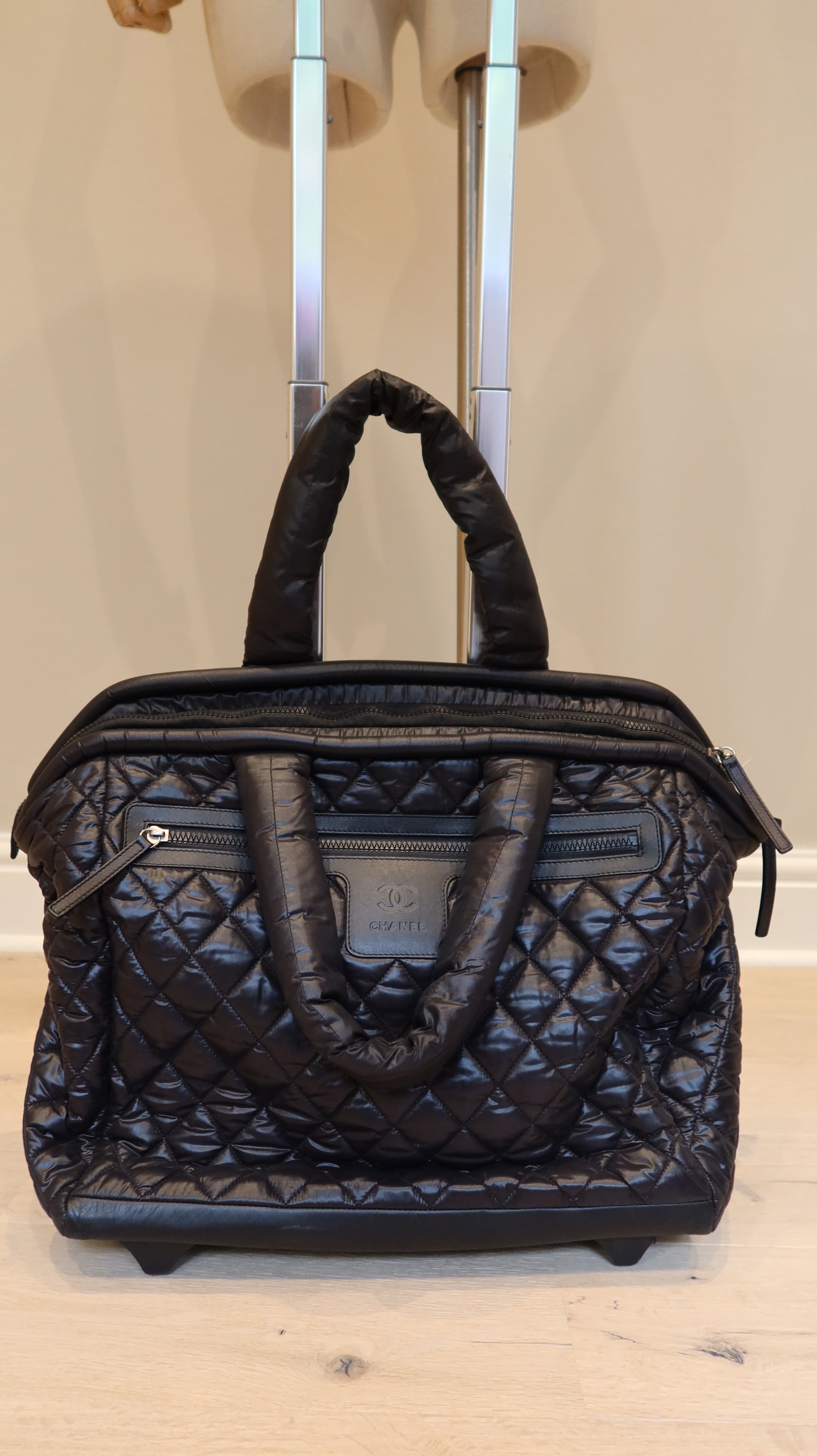 Chanel Coco Cocoon Travel Trolly Bag