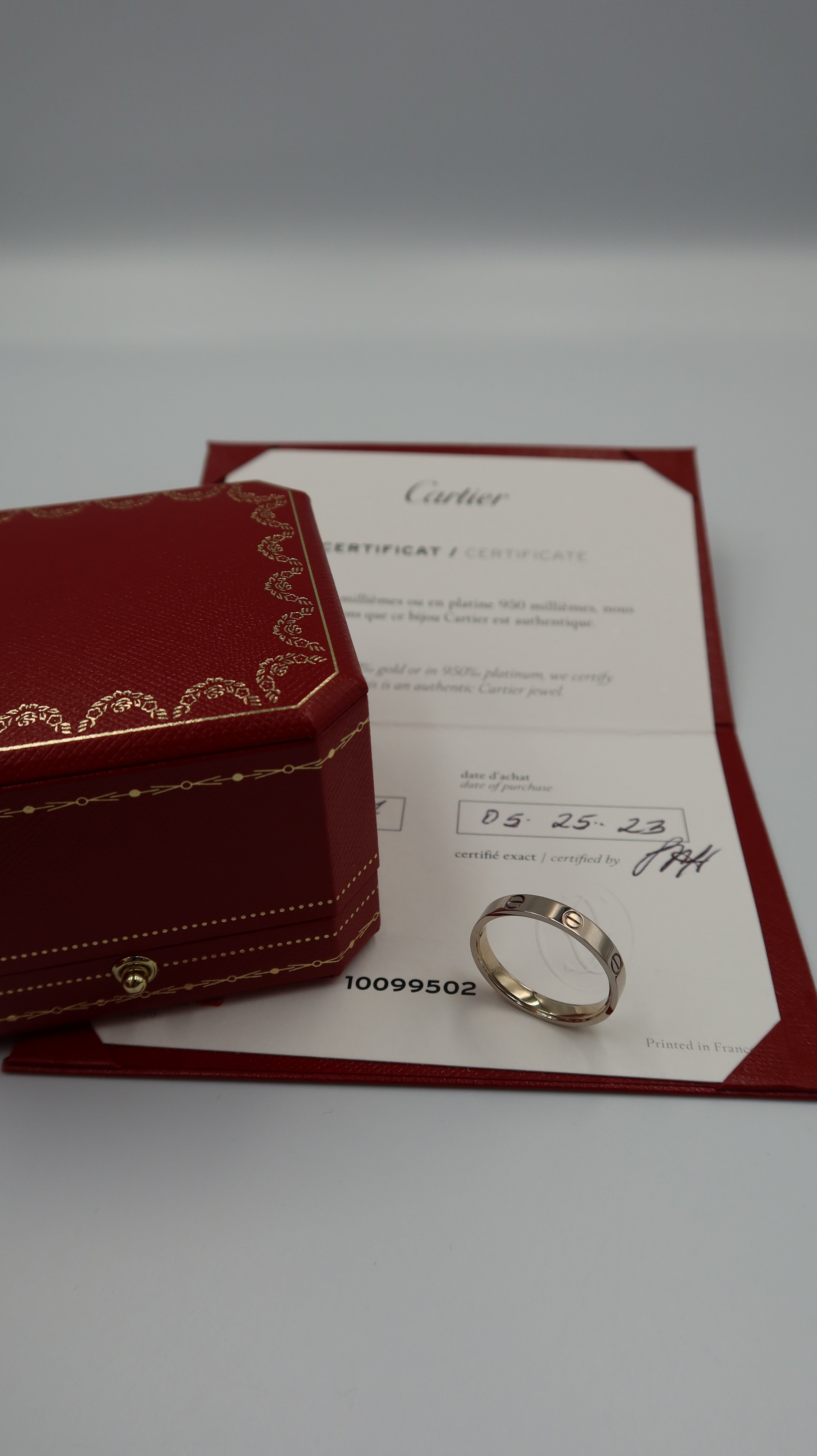 Cartier Love Band (65/WG/*Full Set*)