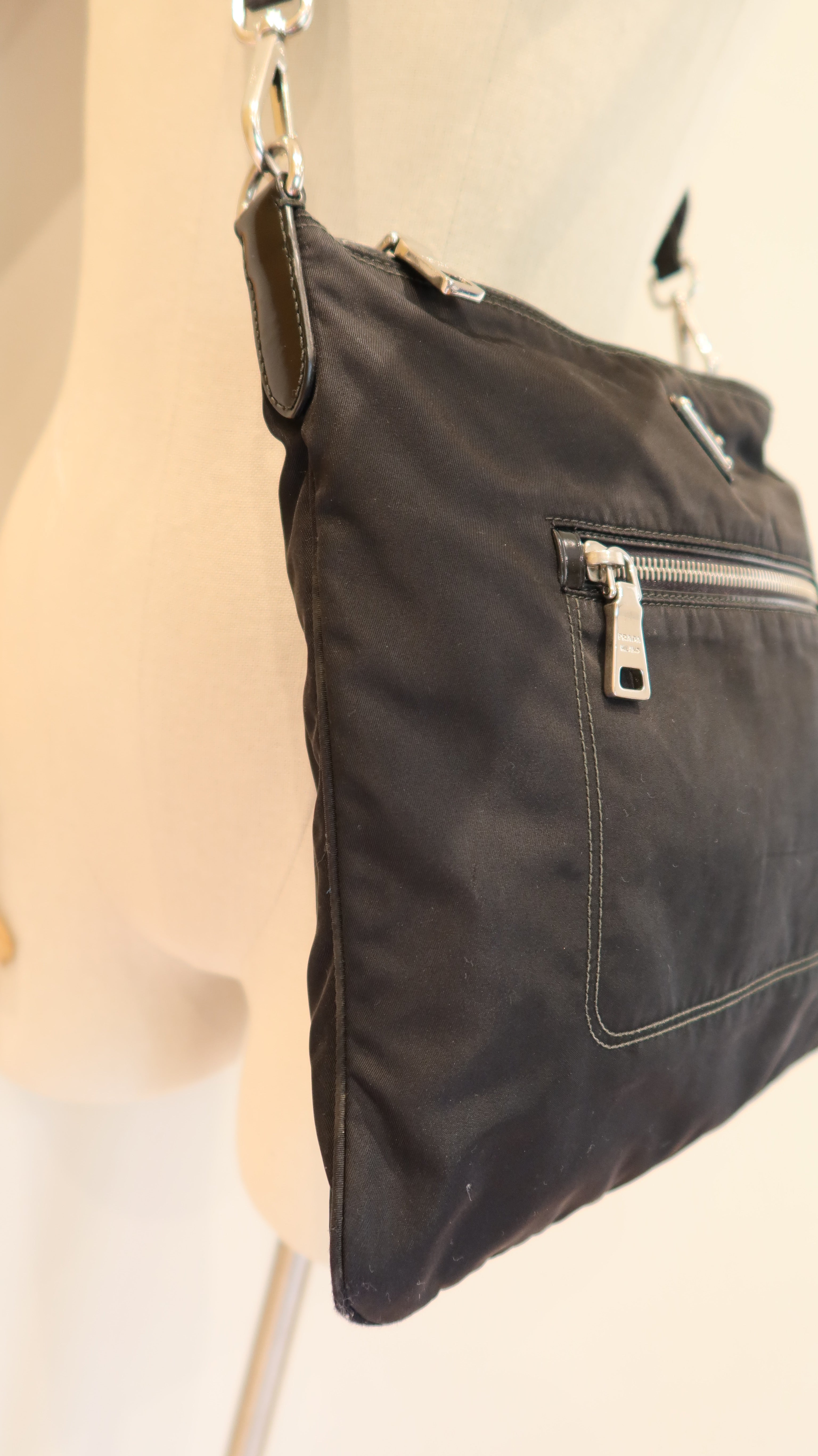 Prada Tessuto Messenger Bag